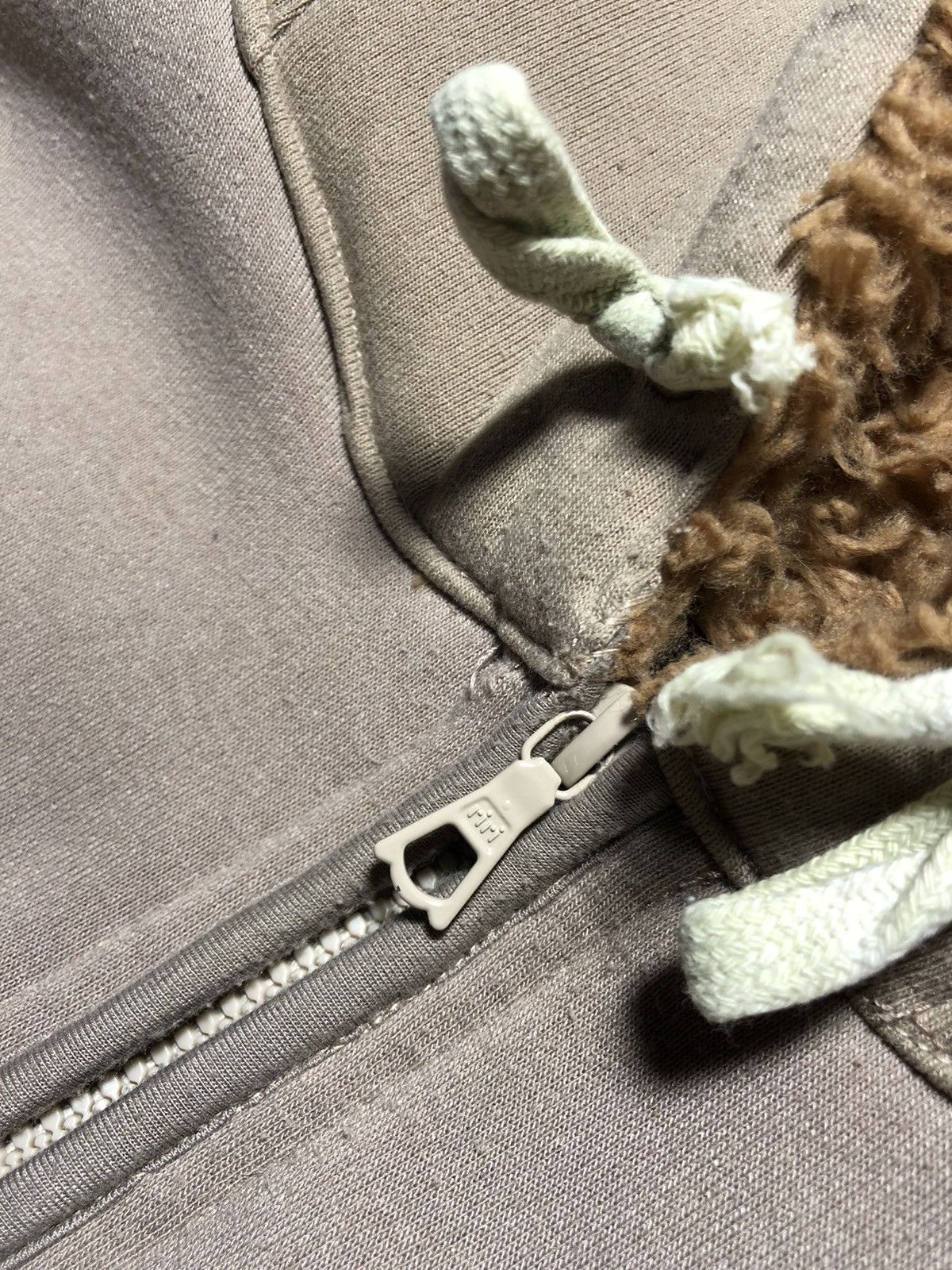 Japanese Brand Rick Owens Japanese Brand Style Zip Fur Hoodie Size US L / EU 52-54 / 3 - 4 Thumbnail