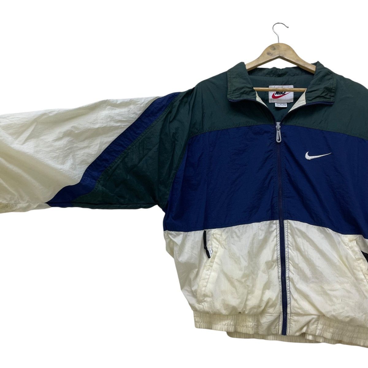 Nike 💥Vintage Nike Multicolour Jacket Size US L / EU 52-54 / 3 - 3 Thumbnail