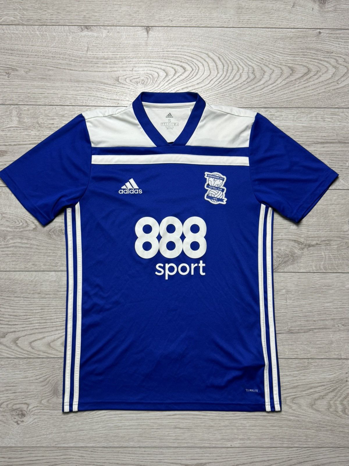 Adidas Adidas x Birmingham City FC 2018/19 Home Shirt Size US S / EU 44-46 / 1 - 3 Thumbnail