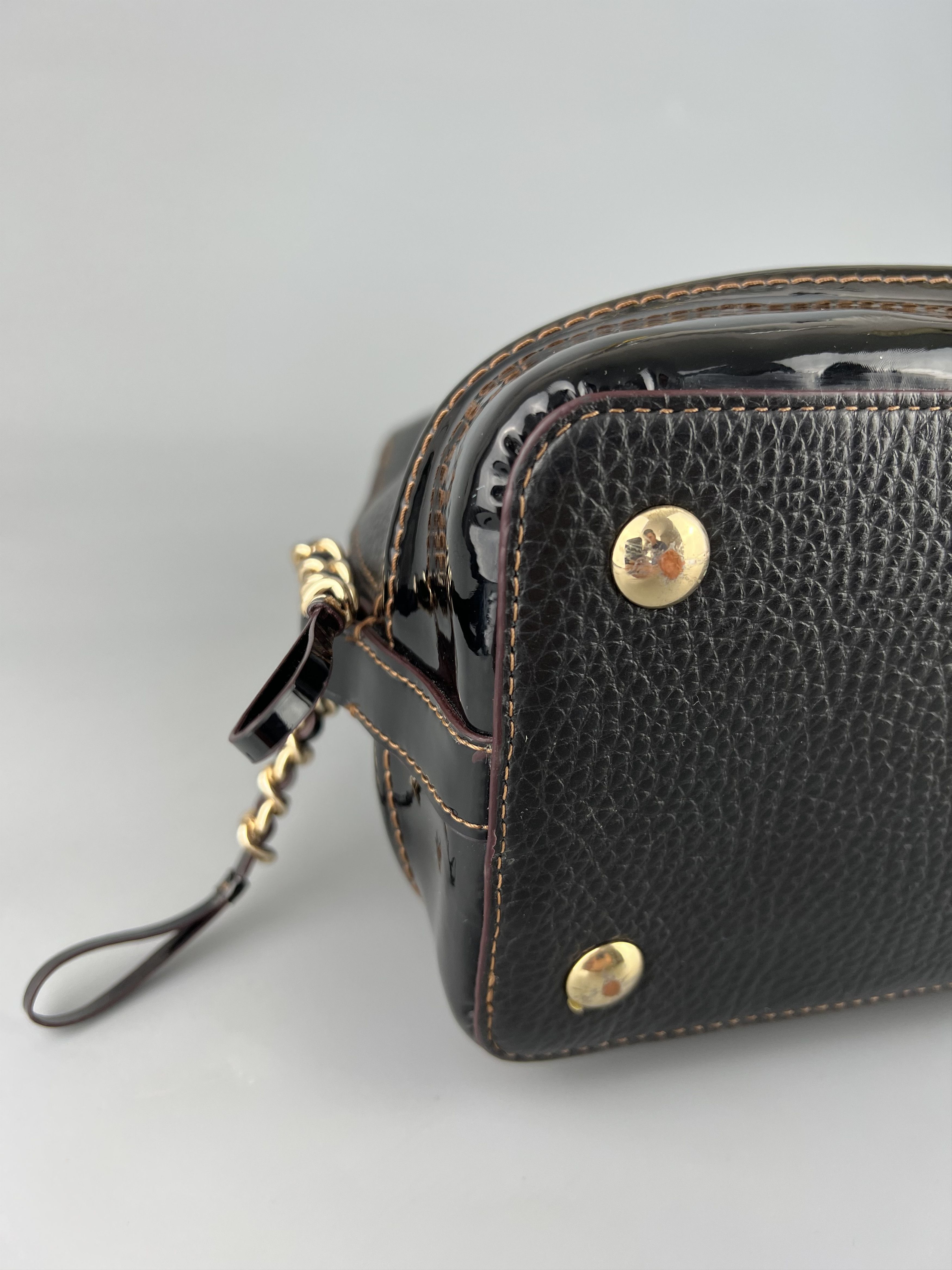 Coach × Leather Coach Brown Leather Handbag Size ONE SIZE - 8 Thumbnail
