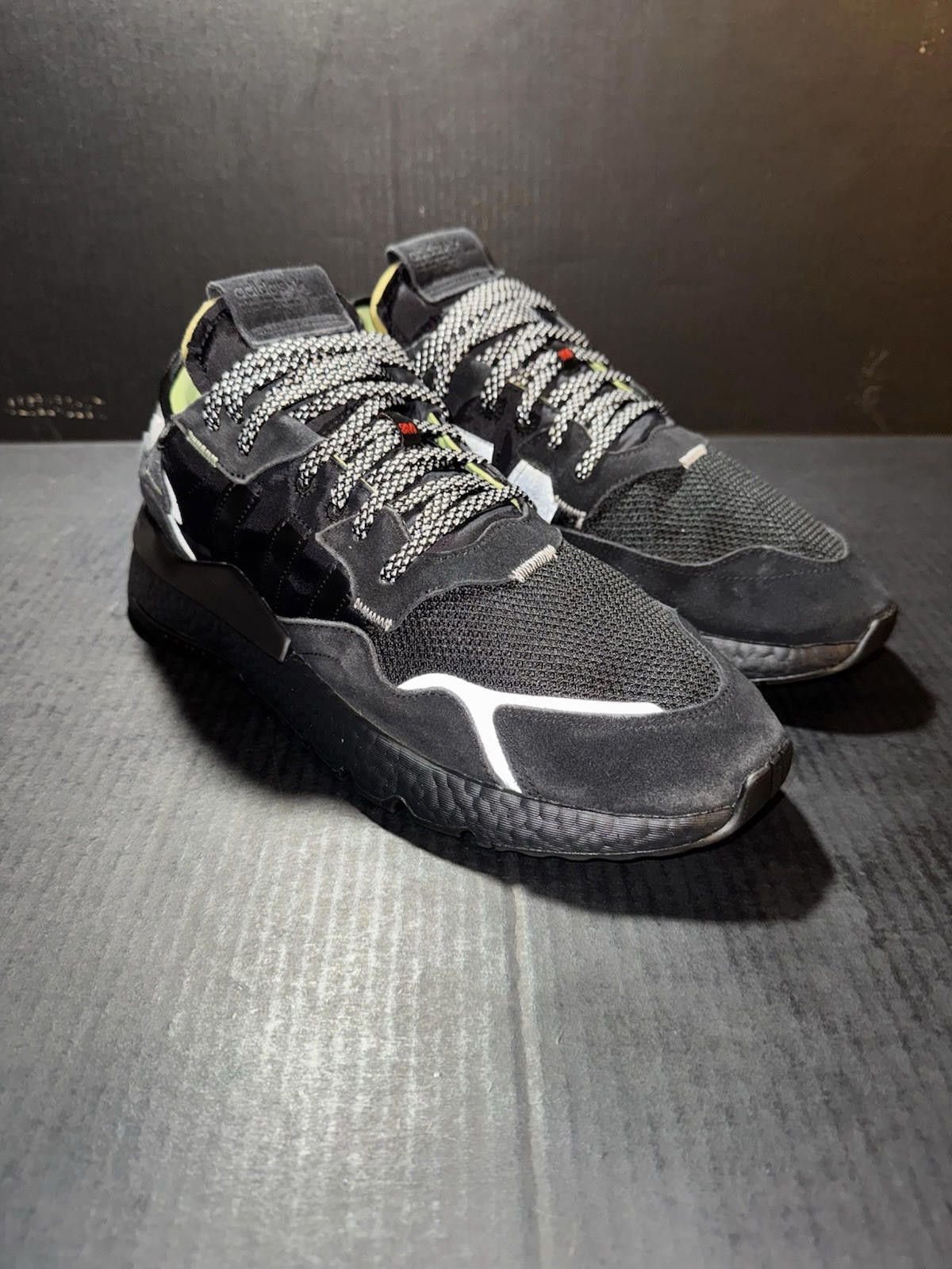 Adidas Adidas Men's 3M x Nite Jogger Core Black - EE5884 - Sz 12.5 Size US 12.5 / EU 45-46 - 2 Thumbnail