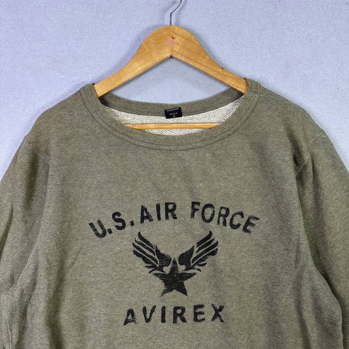 Avirex Vintage Avirex Air Force Sweatshirt Military Flight Deck Size US XL / EU 56 / 4 - 3 Thumbnail