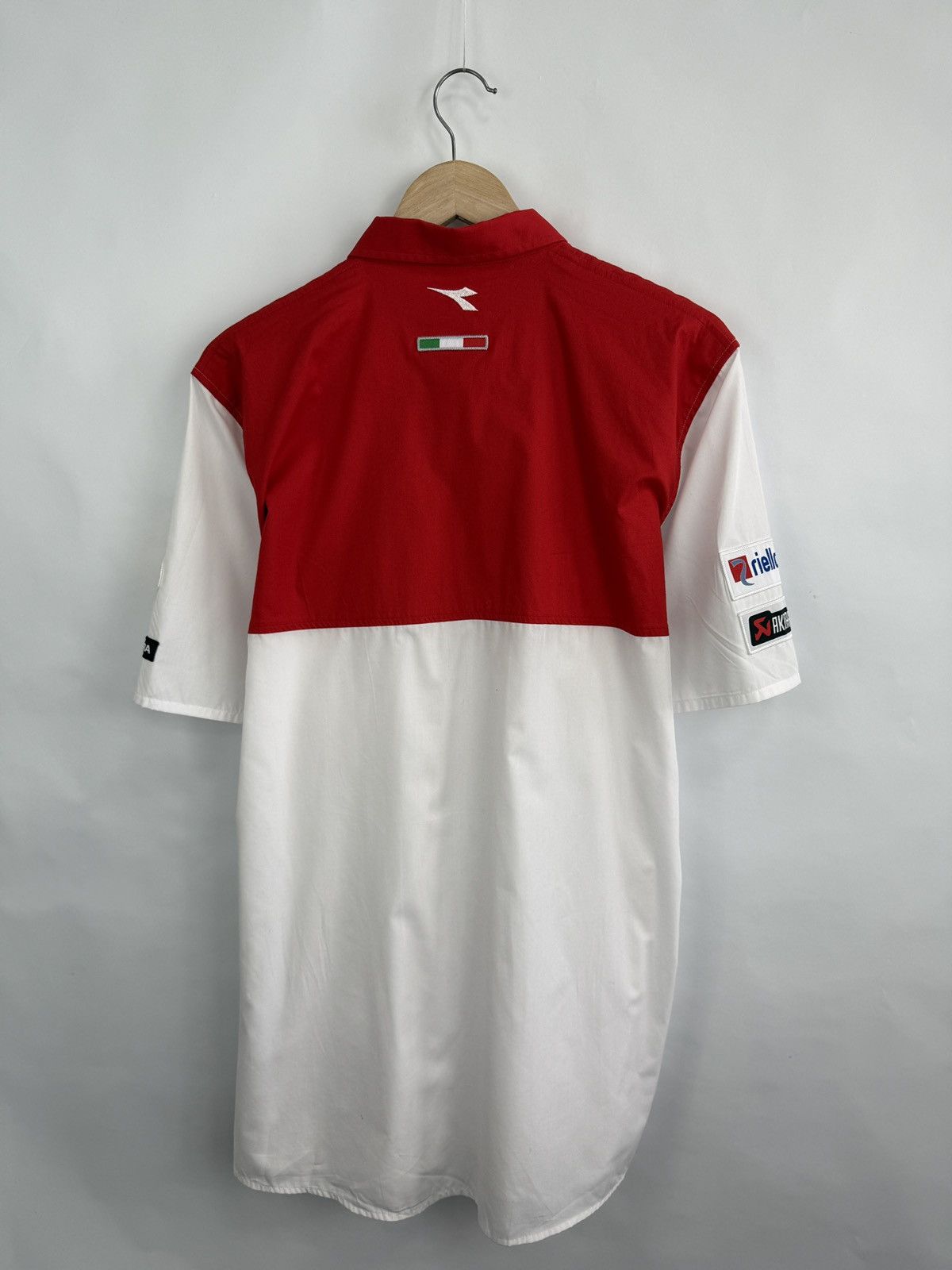 Ducati 🇺🇸 Vintage Diadora Ducati Acrapovic Racing F1 Michelin Shirt Size US XL / EU 56 / 4 - 10 Thumbnail