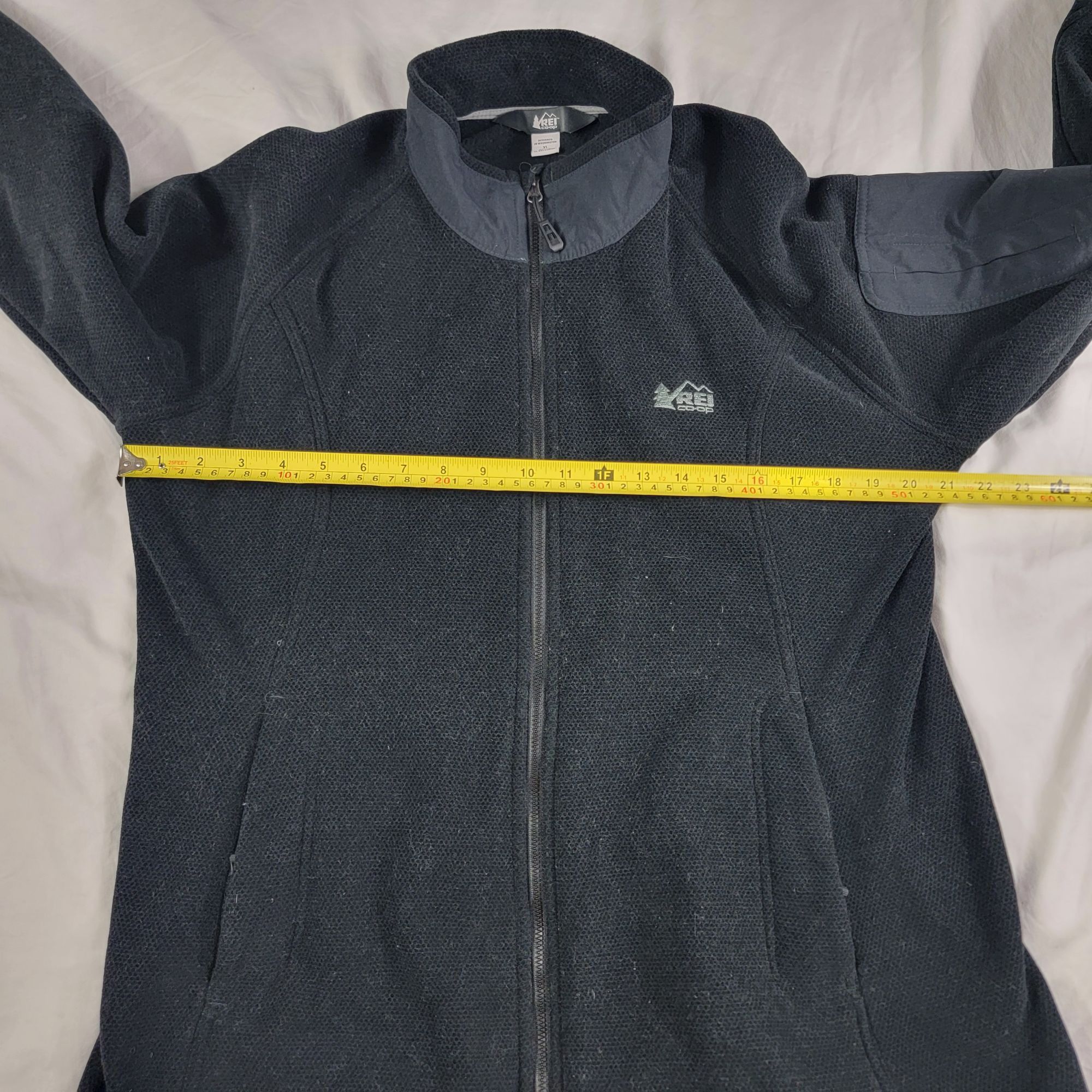 Rei REI Polartec Womens XL Black Full Zip Sweater Winter Warm Ca Size XL / US 12-14 / IT 48-50 - 7 Thumbnail