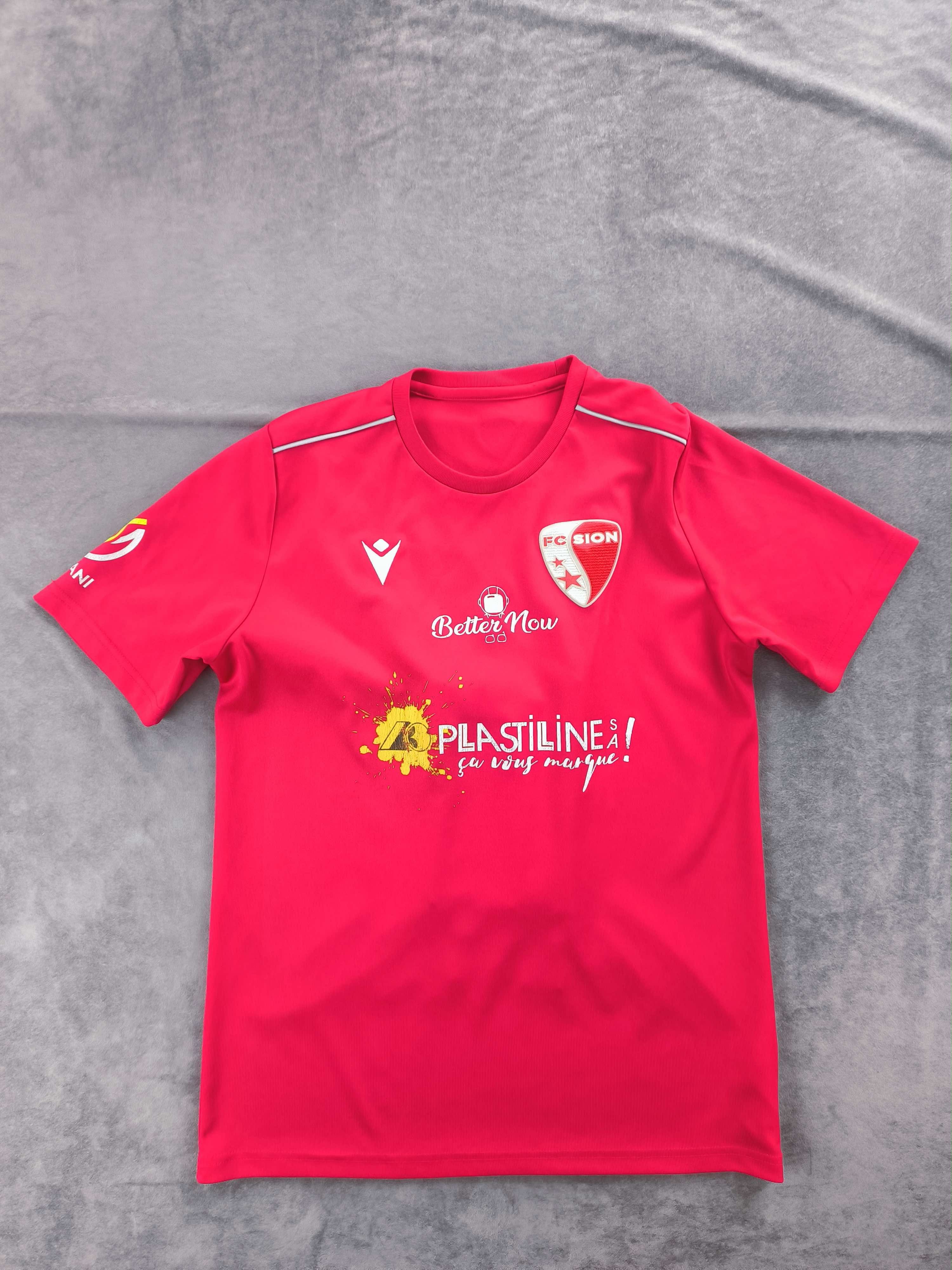 Macron FC Sion Macron "Zénio" football jersey shirt size S Size US S / EU 44-46 / 1 - 1 Thumbnail