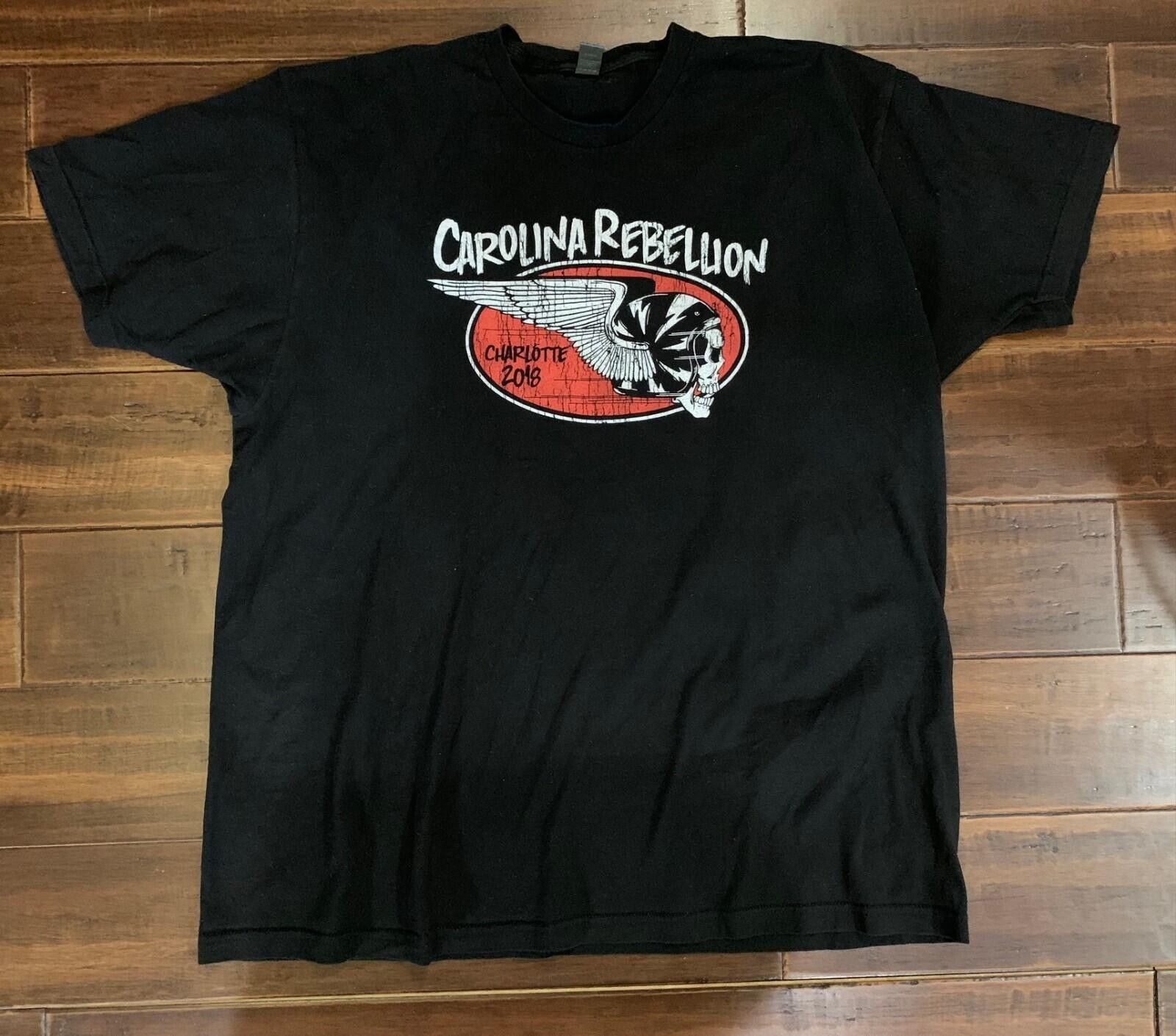 Tultex Vintage Men's XXL Carolina Rebellion Graphic T-Shirt Size US XXL / EU 58 / 5 - 1 Thumbnail