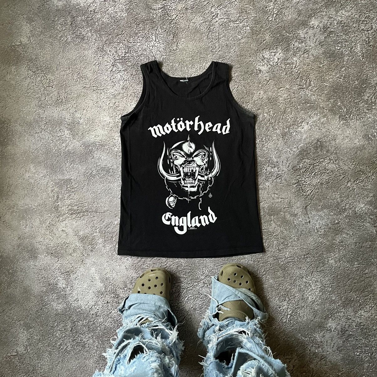 Vintage Vintage 90s Motorhead Graphic Tee Punk Band Tee Oversized M Size US M / EU 48-50 / 2 - 1 Thumbnail