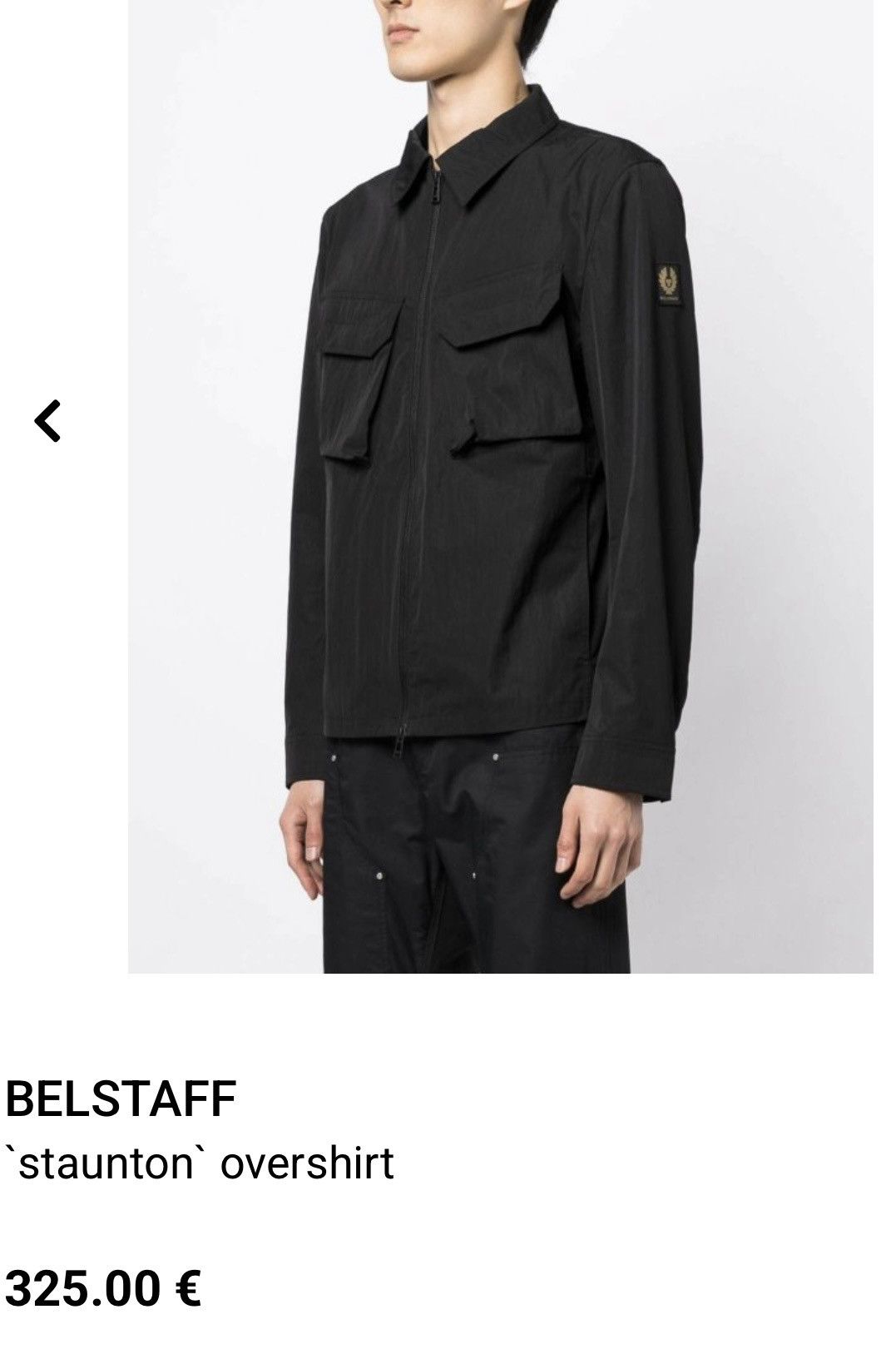 Belstaff Belstaff mens overshirt Staunton M black NWT Size US M / EU 48-50 / 2 - 5 Thumbnail