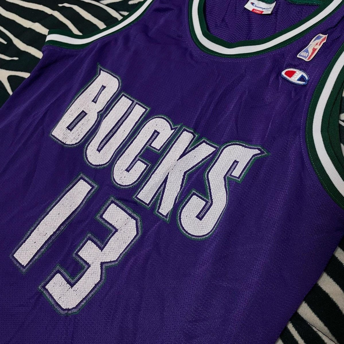 Champion Vintage Champion Milwaukee Bucks Robinson 13 NBA Jersey M/L Size US L / EU 52-54 / 3 - 4 Thumbnail