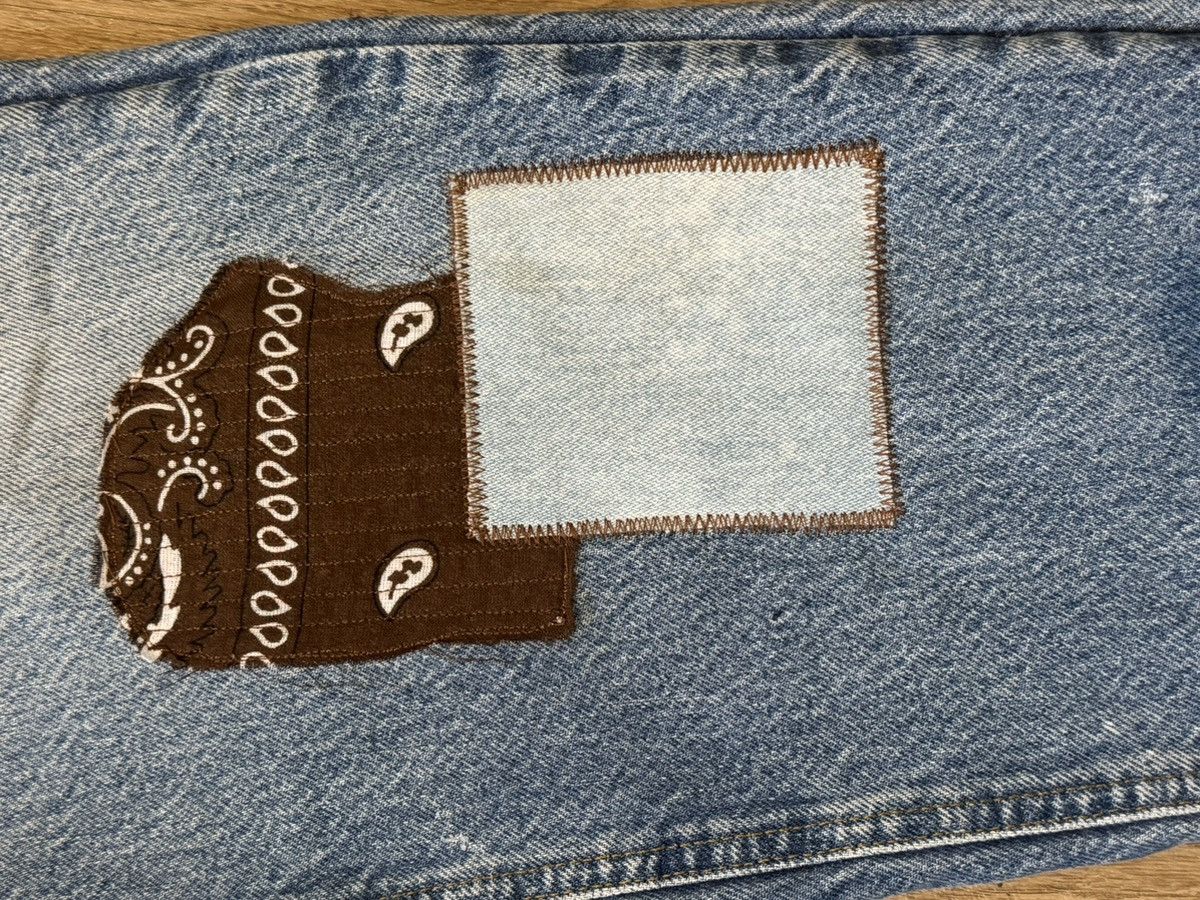 Carhartt Repaired Carhartt Jeans Size US 34 / EU 50 - 4 Thumbnail