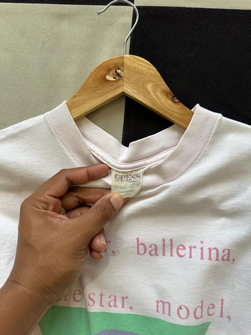 Guess × Vintage VINTAGE GUESS ROCKSTAR BBALLERINA Size US XL / EU 56 / 4 - 2 Thumbnail
