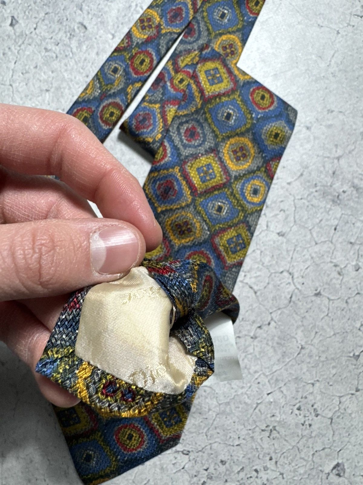 Christian Dior Monsieur Christian Dior Monsieur Luxury Silk Tie Size ONE SIZE - 4 Thumbnail