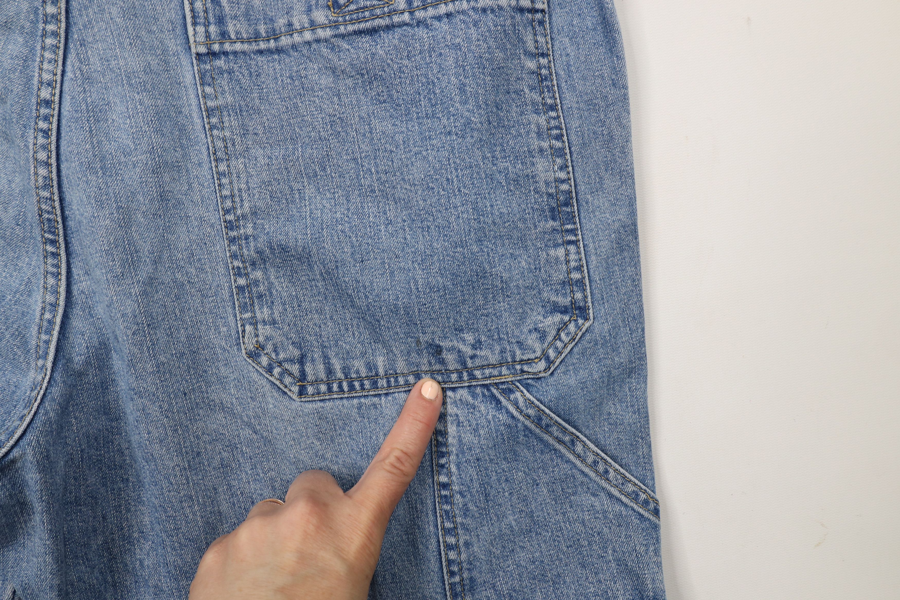 Vintage Vintage 90s Y2K Streetwear Wide Leg Skateboard Jeans Blue Size US 36 / EU 52 - 12 Thumbnail