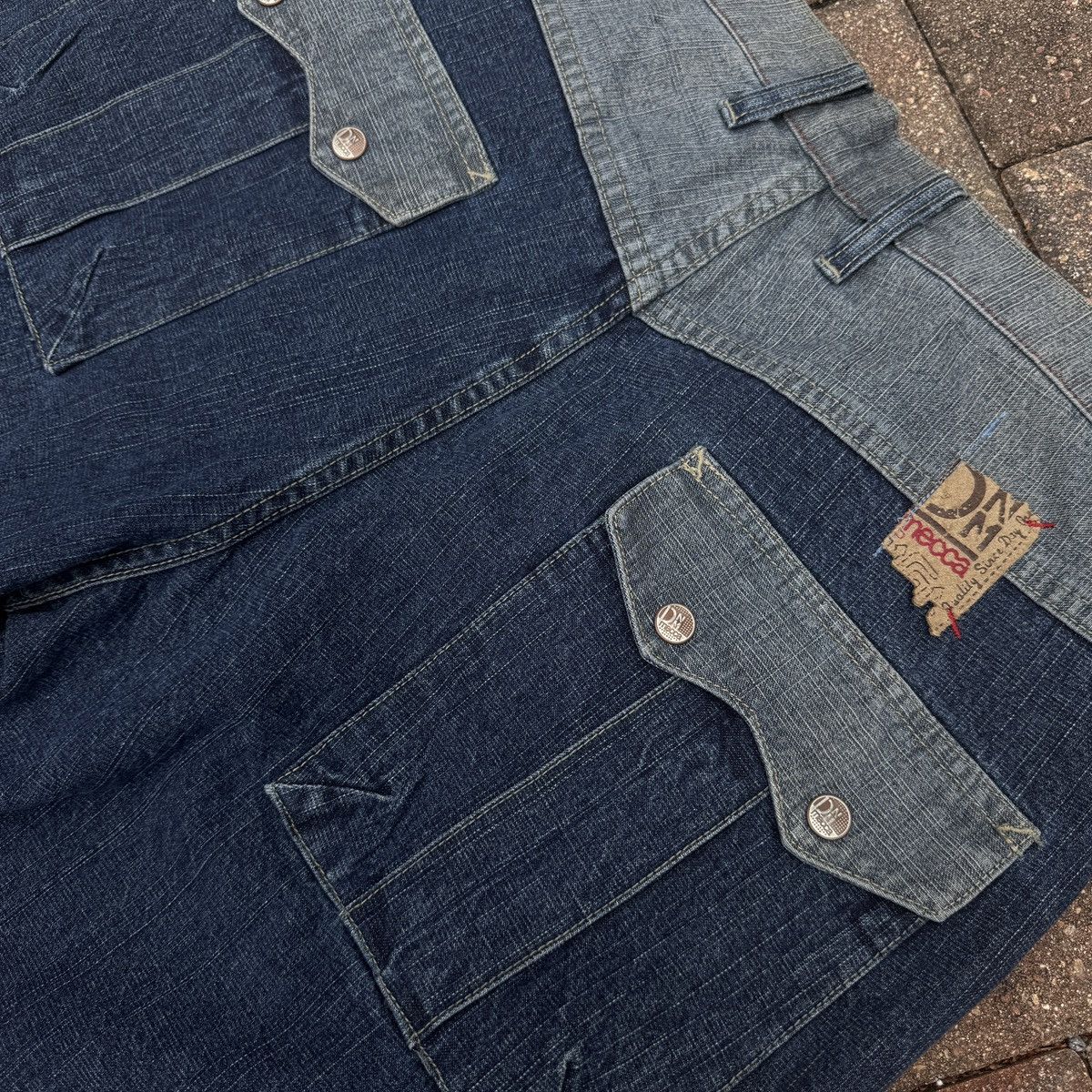 Mecca Y2K Baggy Mecca Denim Technical Jorts Size US 36 / EU 52 - 5 Thumbnail