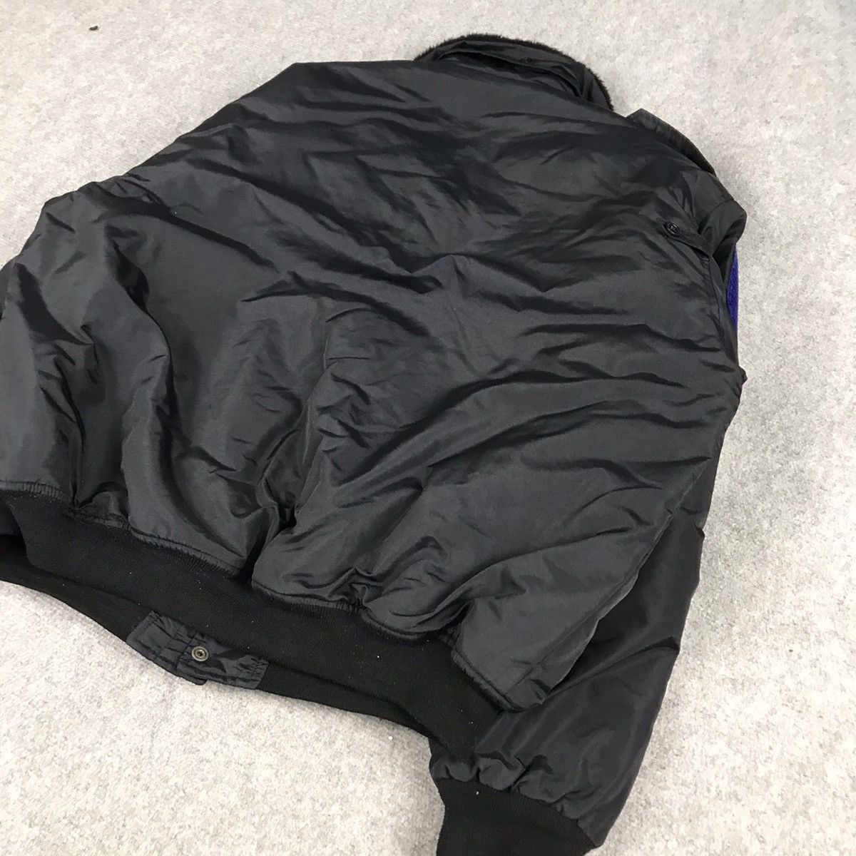 Japanese Brand BOMBER JACKET SAFETY TEXTILE MA-1 STYLE JACKET Size US L / EU 52-54 / 3 - 9 Thumbnail