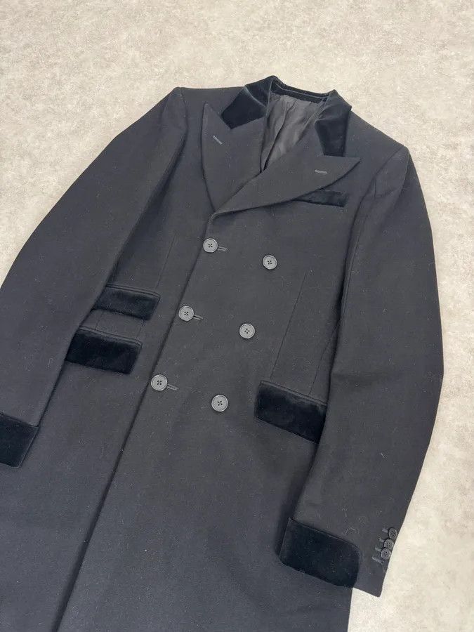 Bottega Veneta Bottega Veneta Navy Wool Premium Classy Trench Coat Size US S / EU 44-46 / 1 - 5 Thumbnail