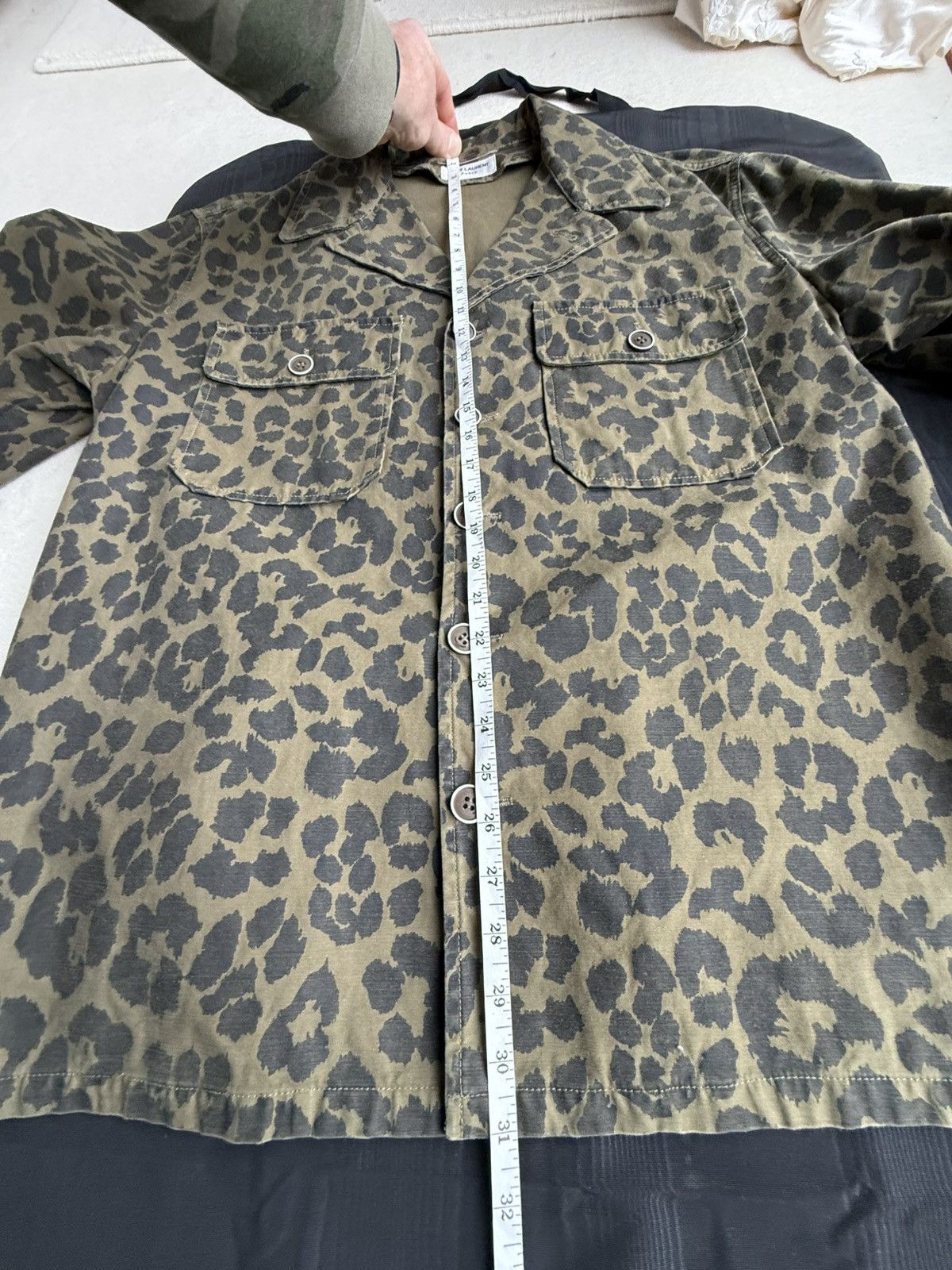 Saint Laurent Paris SS16 Saint Laurent yeah baby babycat leopard jacket 54 XL Size US L / EU 52-54 / 3 - 9 Thumbnail