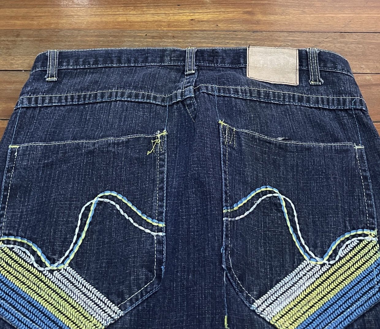 Vintage Rare Design Vintage Japanese Brand Red Ape Baggy Jeans 2009s Size US 36 / EU 52 - 3 Thumbnail