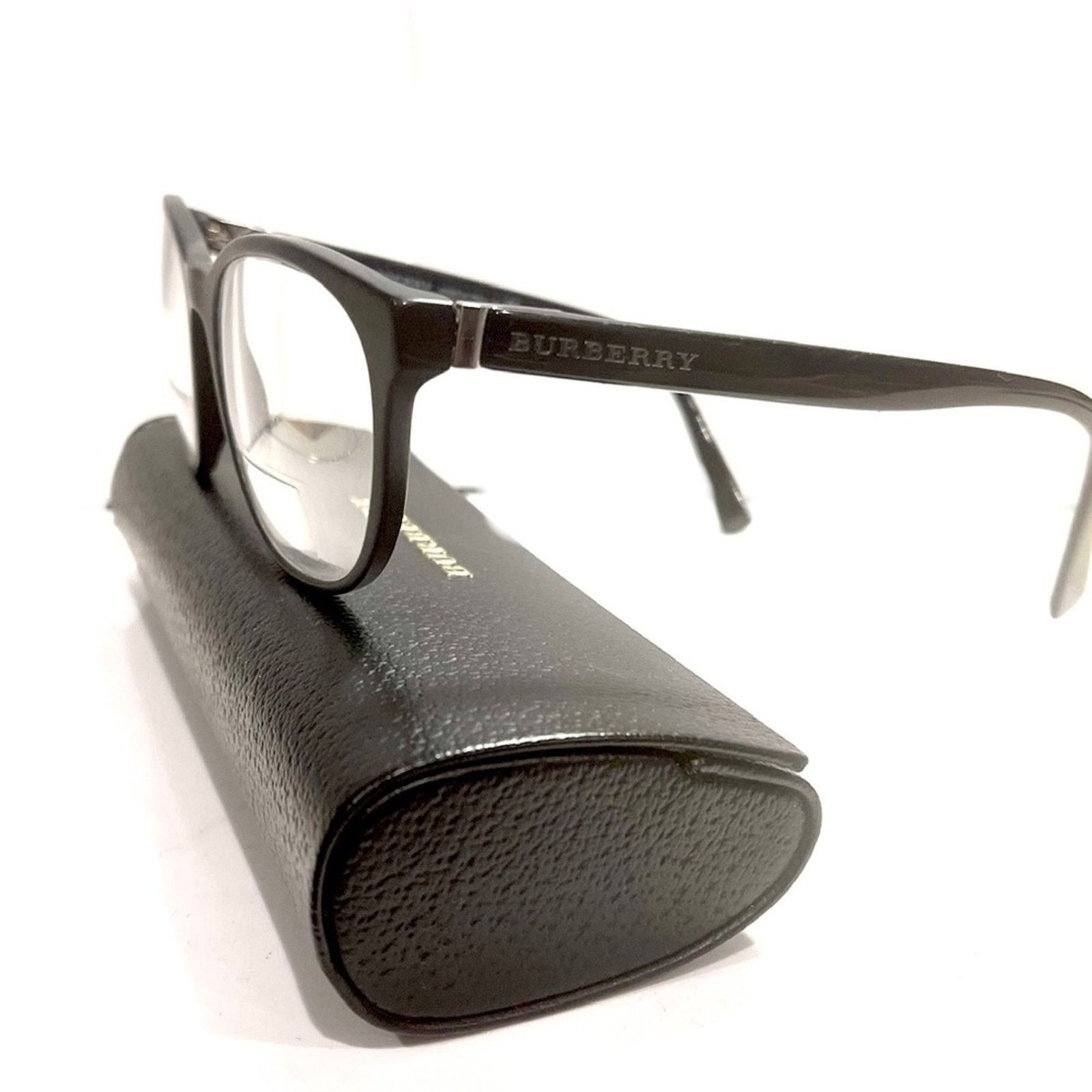 Burberry BURBERRY Unisex Black B 2247 3001 Eyewear Frames Size ONE SIZE - 3 Thumbnail