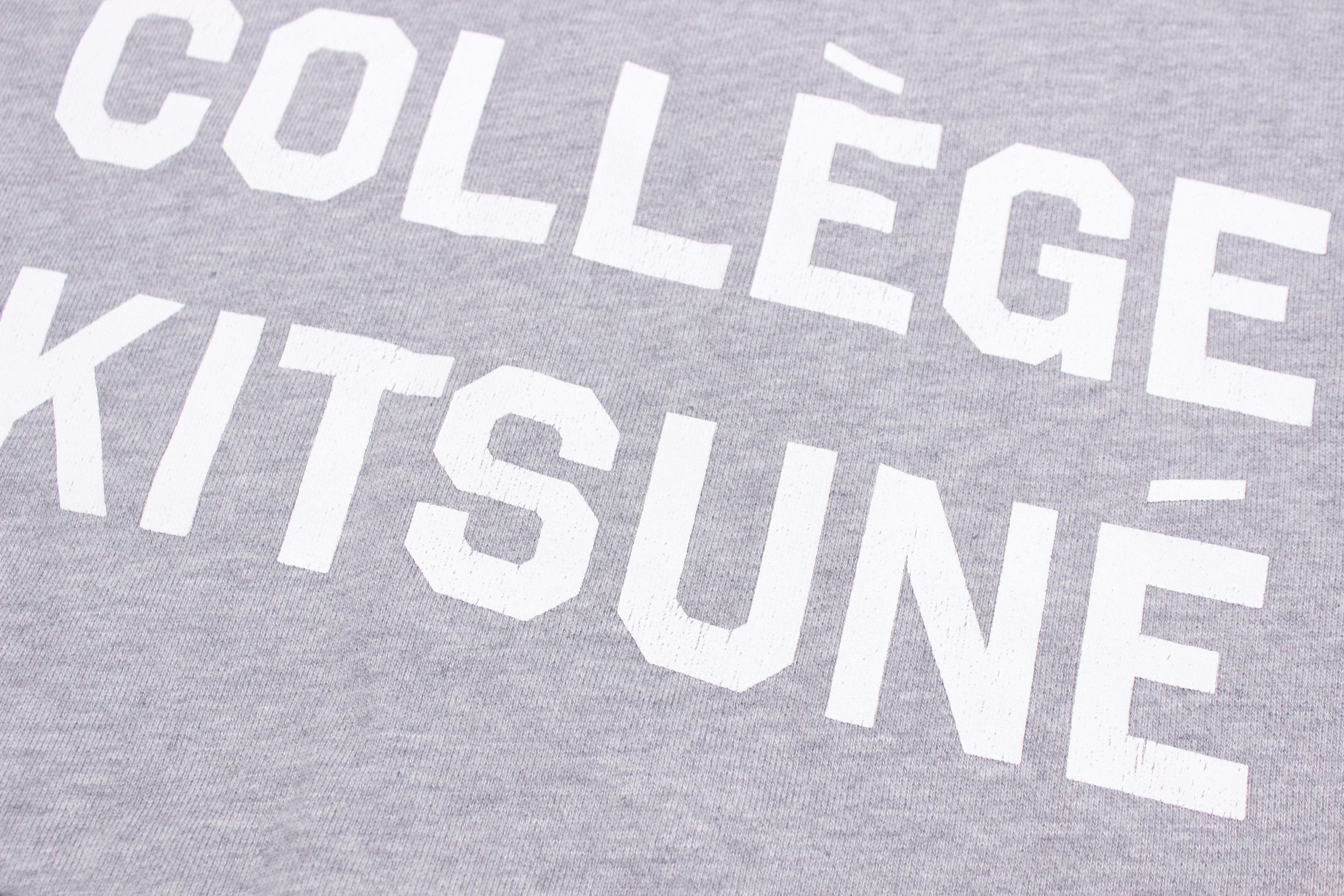 Maison Kitsune Big Logo College Sweatshirt Size US M / EU 48-50 / 2 - 4 Thumbnail