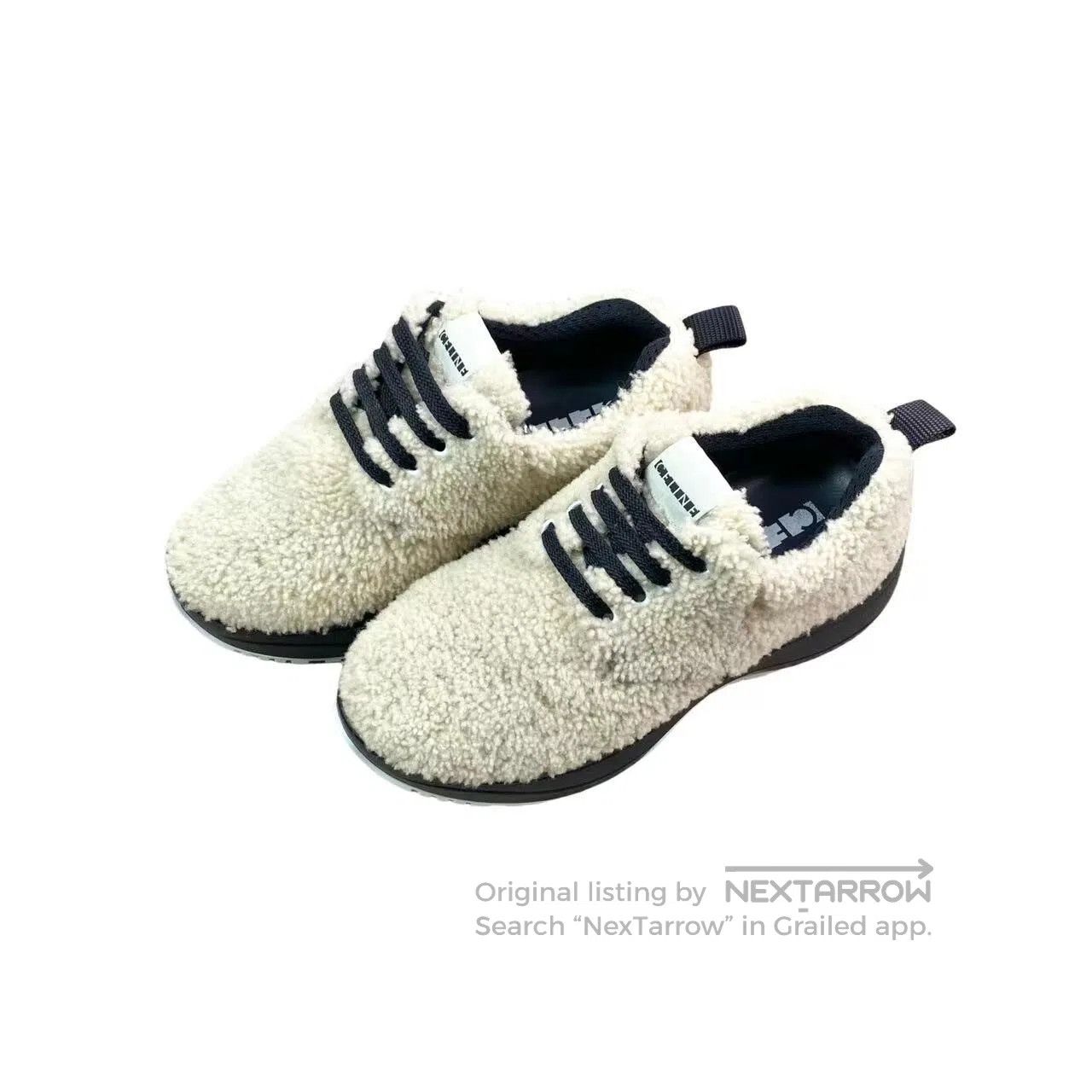 Celine Celine Dee plush platform sneakers| Size US 4.5 / IT 34.5 - 1 Thumbnail