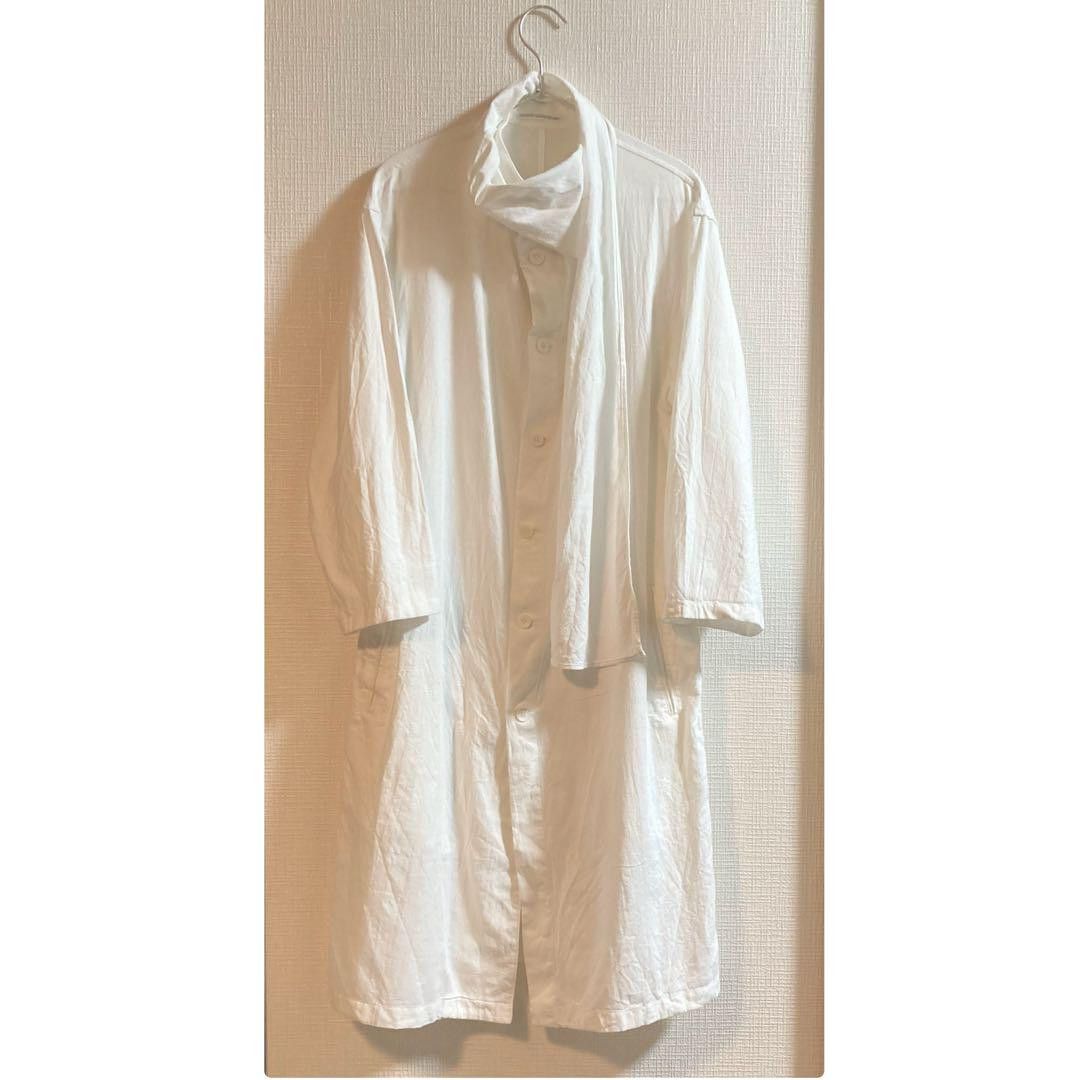 Yohji Yamamoto POUR HOMME 17ss cotton stole slong shirts HD-C02-013 Size US M / EU 48-50 / 2 - 1 Thumbnail