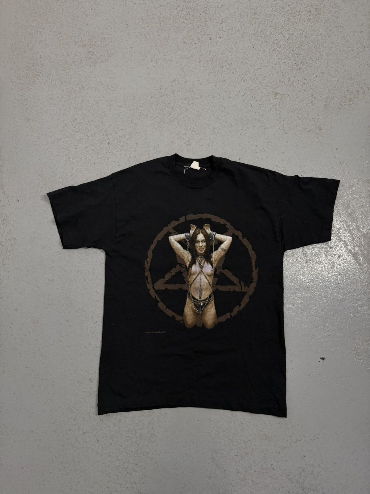 Band Tees 1997 Rare Rockbitch Bringing Slavery Queer Metal Band Tee Size US L / EU 52-54 / 3 - 2 Thumbnail
