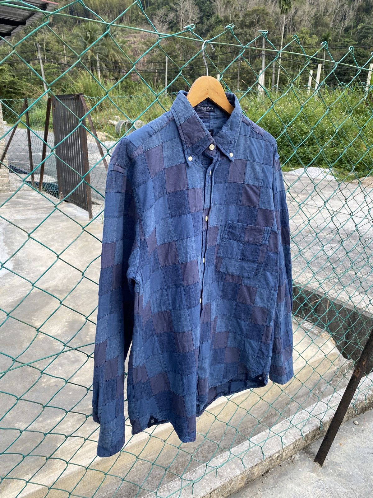 Flannel × Gant GANT university poplin patchwork shirts button up Size US L / EU 52-54 / 3 - 3 Thumbnail