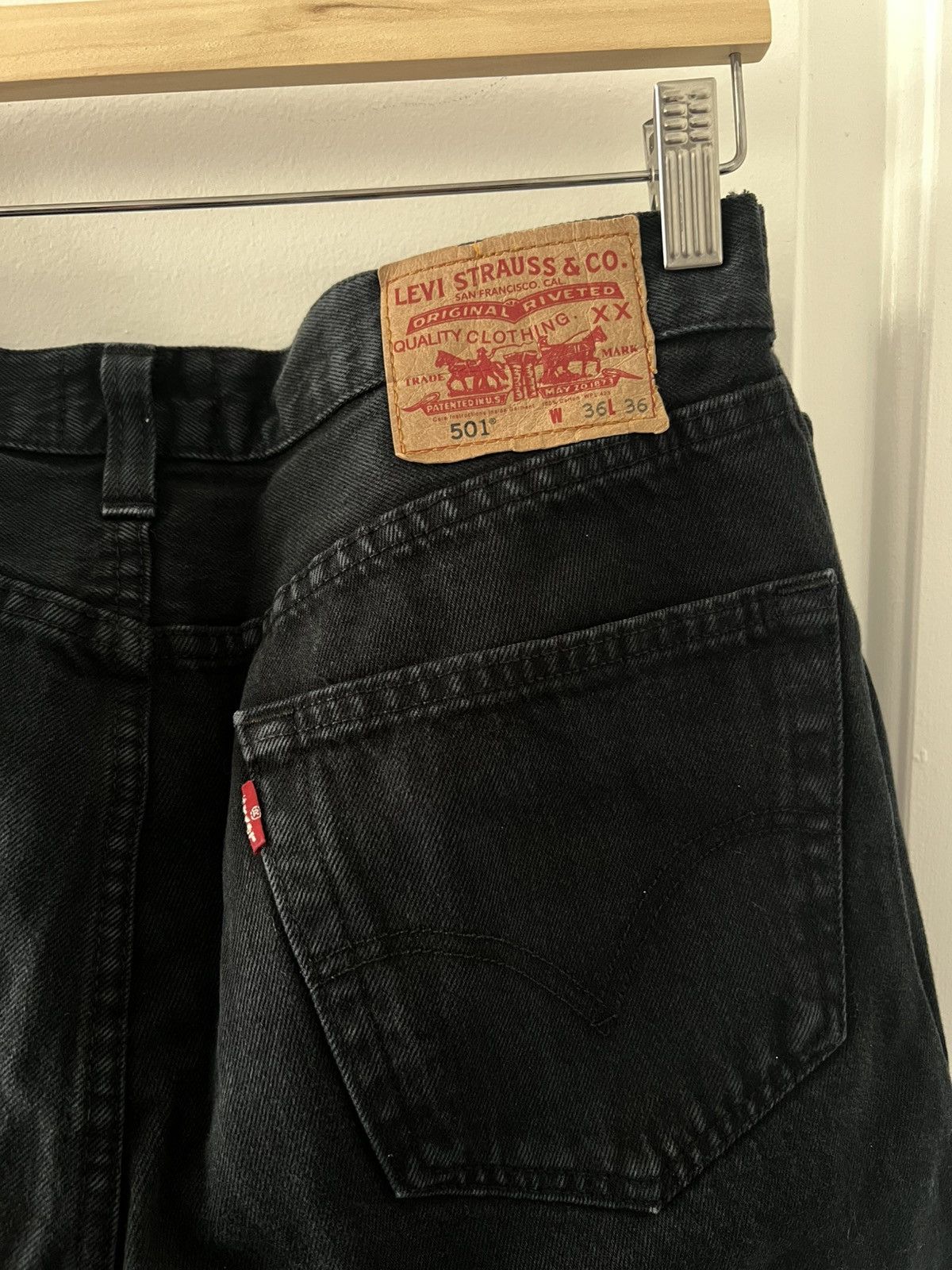 Levi's Levis 501 straight fit Jeans Size US 32 / EU 48 - 4 Thumbnail