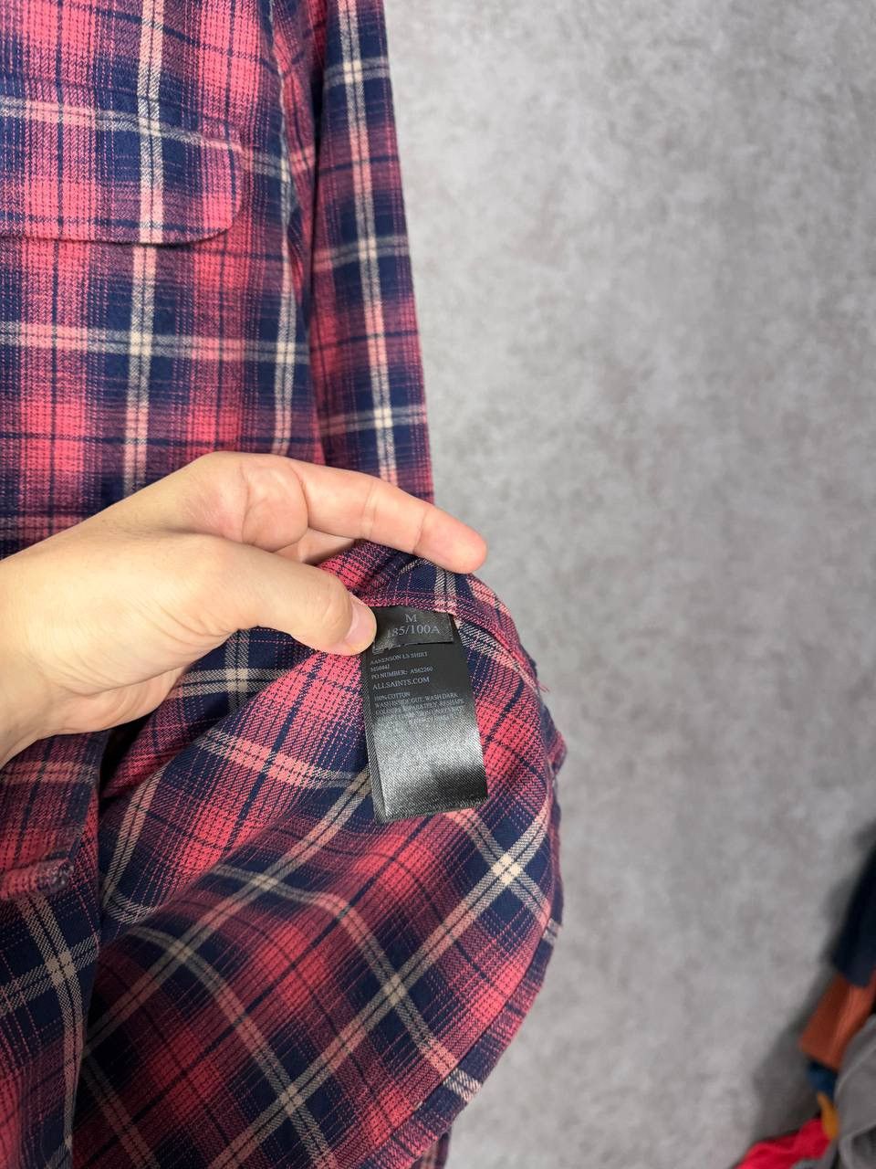 Allsaints Allsaints designer flannel shirt Size US M / EU 48-50 / 2 - 4 Thumbnail