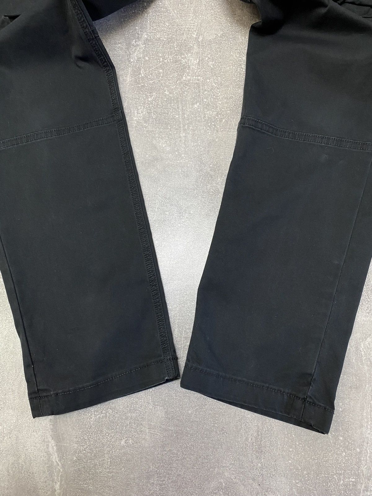 Calvin Klein × Japanese Brand × Vintage Cargo Calvin Klein Pants Pockets Trousers Black Size US 31 - 9 Thumbnail