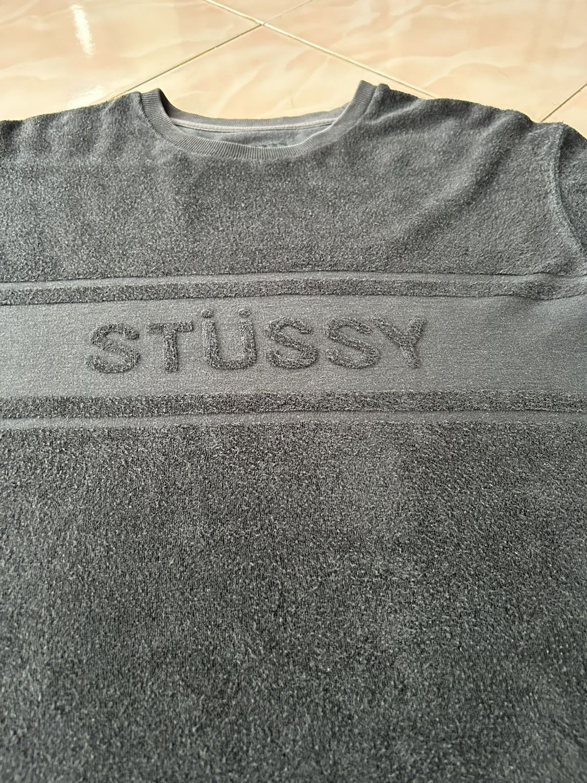 Stussy Stussy Spell Out Towel Tshirt Size US M / EU 48-50 / 2 - 6 Thumbnail