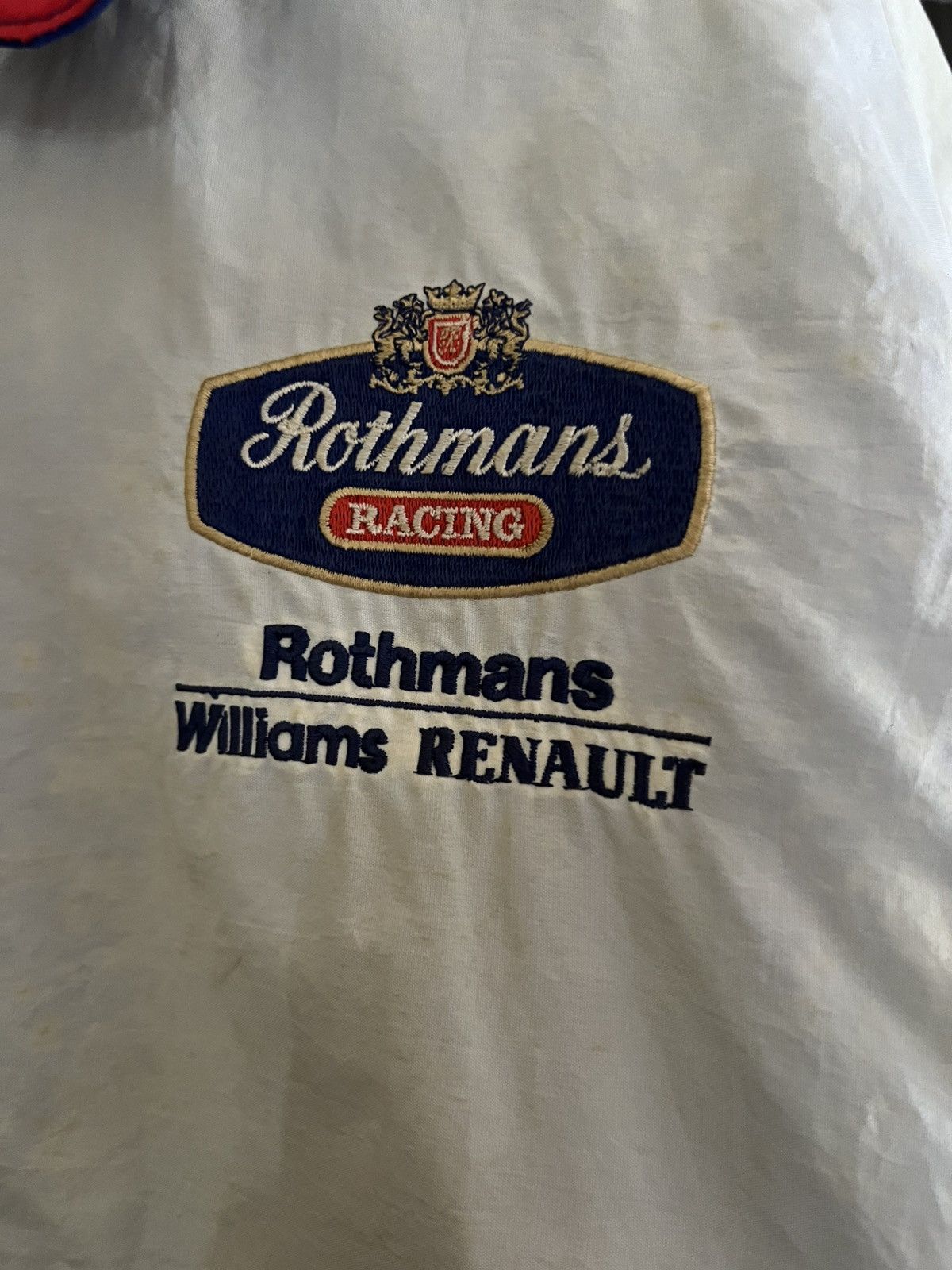 Vintage Vintage Rothmans Williams F1 Racing Jacket 90s Motorsport Size US L / EU 52-54 / 3 - 11 Thumbnail
