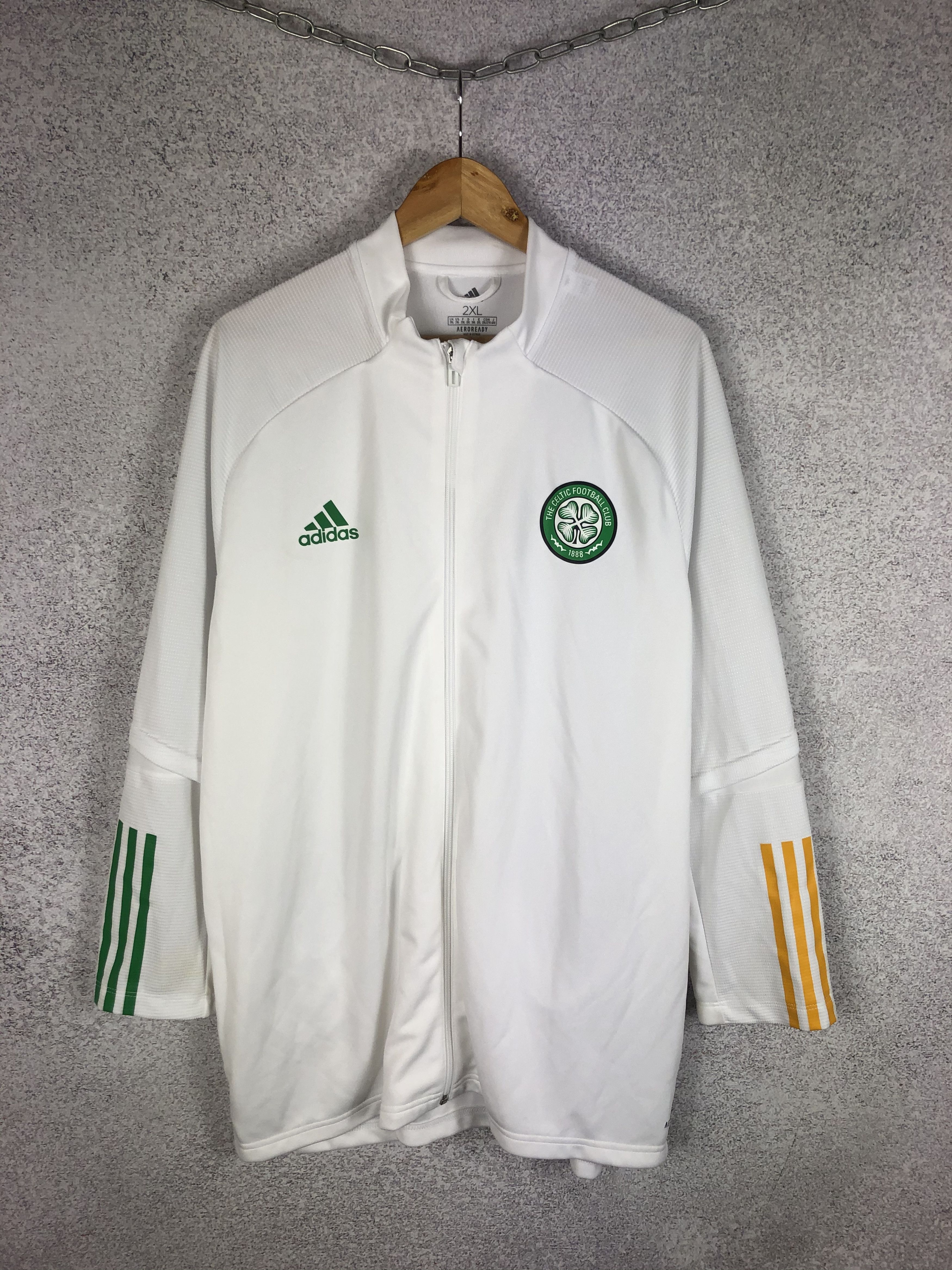 FC Celtic Adidas Soccer Track Jacket Football Track Suit