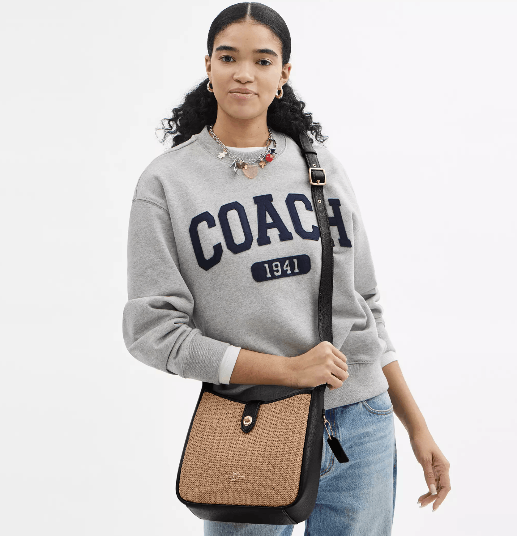 Coach Hadley Convertible Crossbody Bag CAL93 Size ONE SIZE - 7 Thumbnail