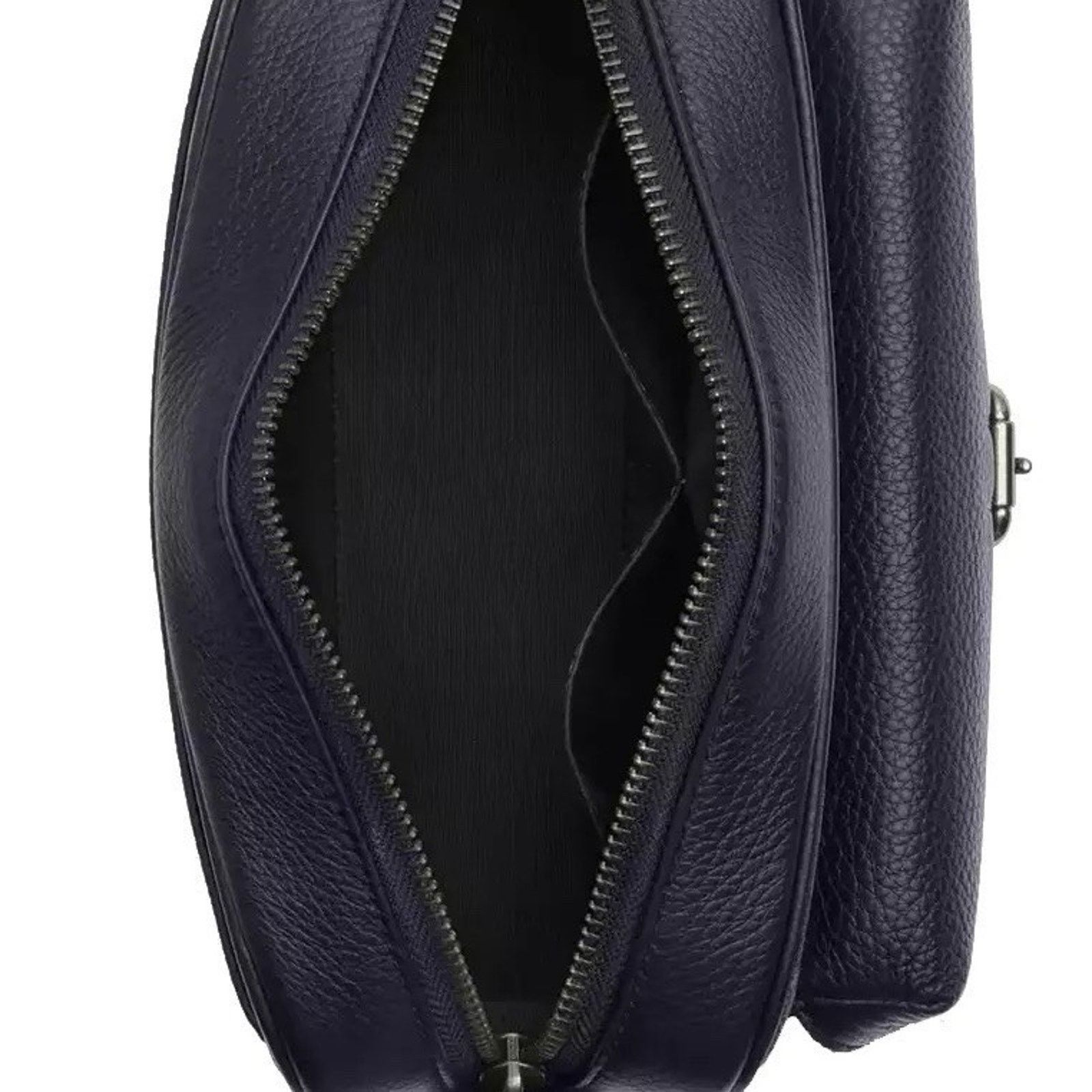 Coach NWT Coach Men Warner Crossbody Bag Denim/Midnight Navy CW217 Size ONE SIZE - 10 Thumbnail