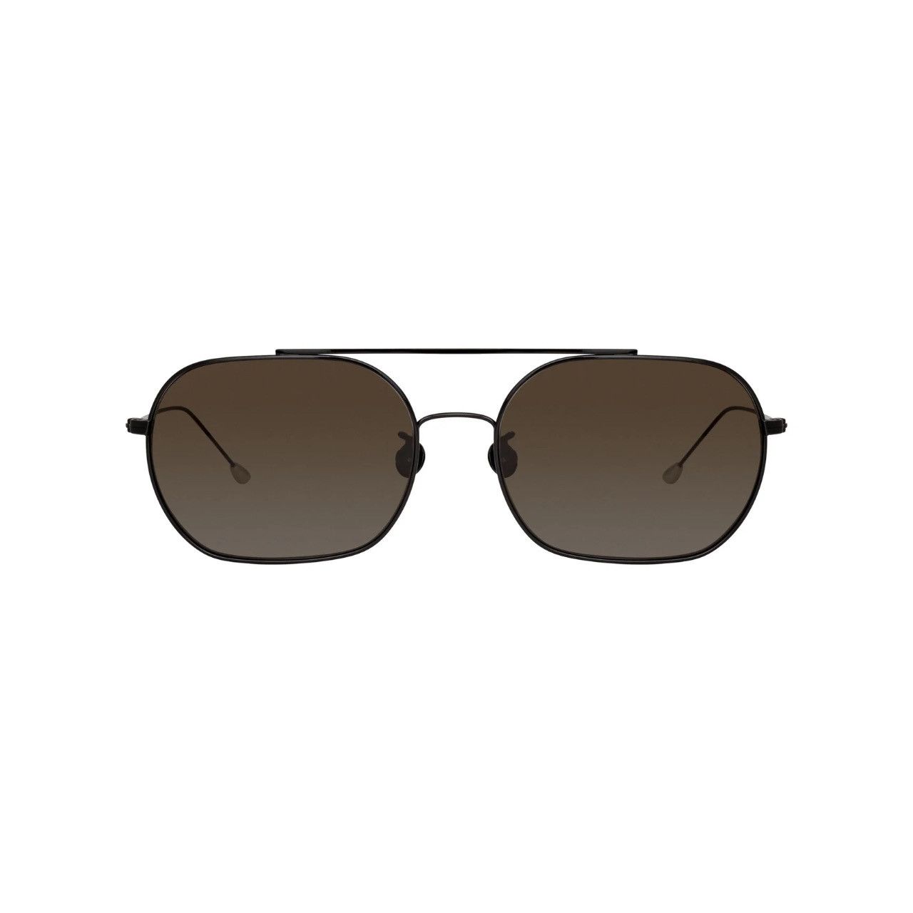 Ann Demeulemeester Ann Demeulemeester Sunglasses Shiny Black and Grey Size ONE SIZE - 1 Thumbnail
