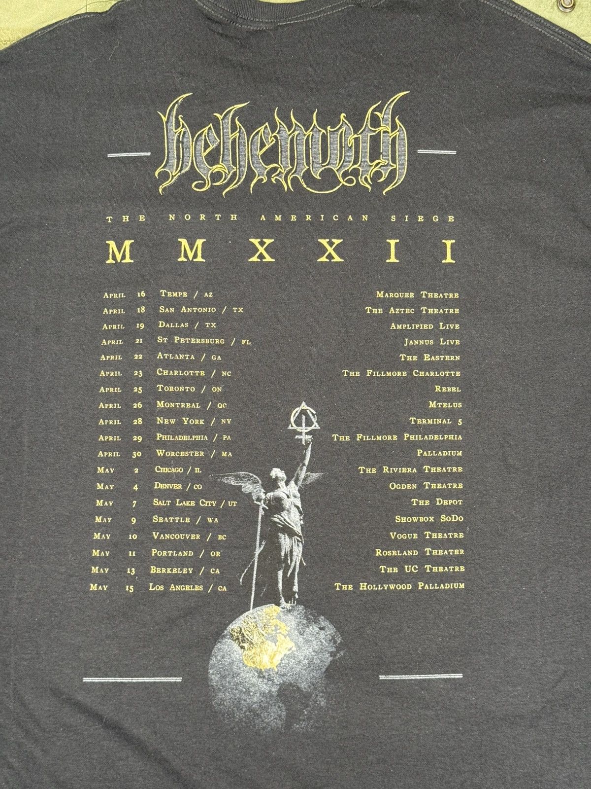 Band Tees Behemoth “Ov My Herculean Exile” Tee Size US XL / EU 56 / 4 - 4 Thumbnail