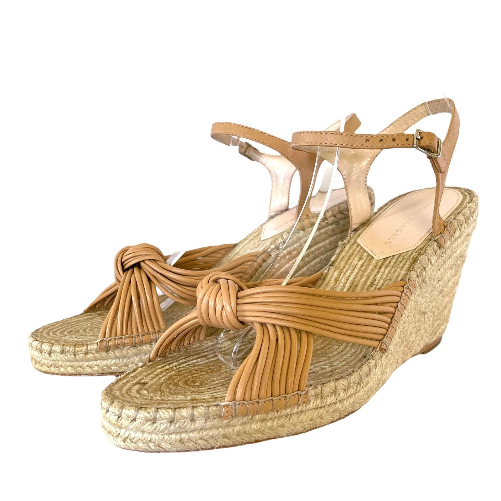 Loeffler Randall Loeffler Randall Priya Wedge Espadrille Sandal Beige/Khaki Size US 9.5 / IT 39.5 - 2 Thumbnail