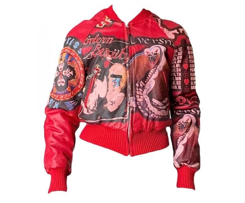 Dolce & Gabbana RUNWAY A/W 2001 LEATHER JACKET Size M / US 6-8 / IT 42-44 - 1 Thumbnail