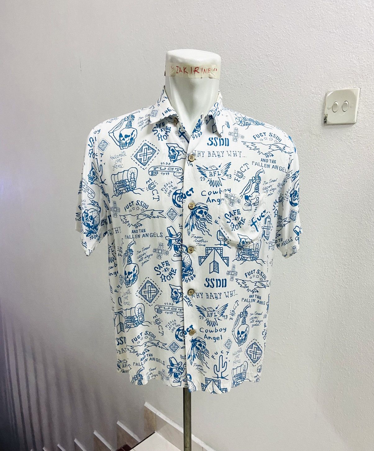 FUCT FUCT SSDD OVERPRINT SHIRT Size US M / EU 48-50 / 2 - 1 Thumbnail