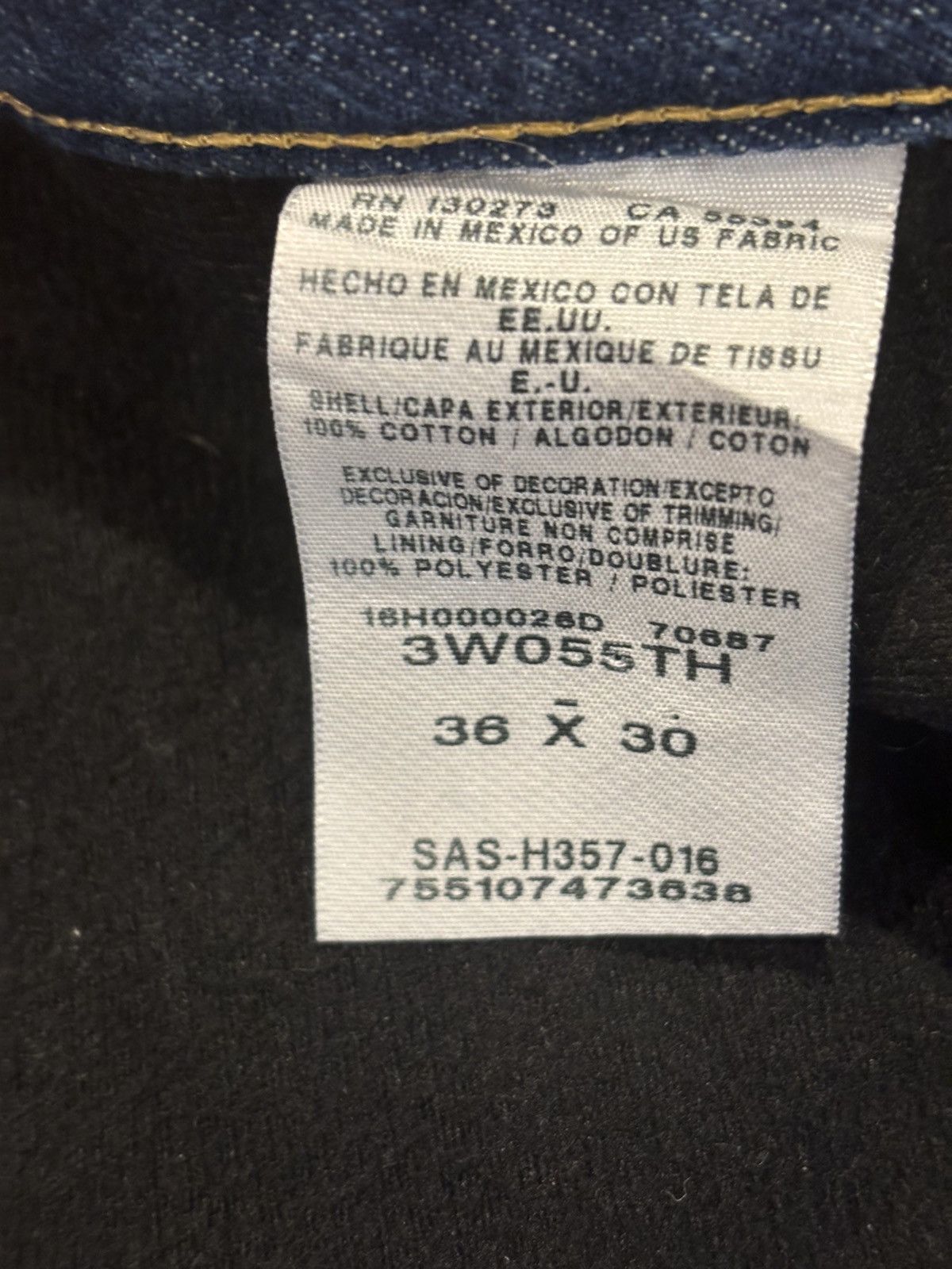 Wrangler Insulated jeans.mp-30 Size US 36 / EU 52 - 8 Thumbnail