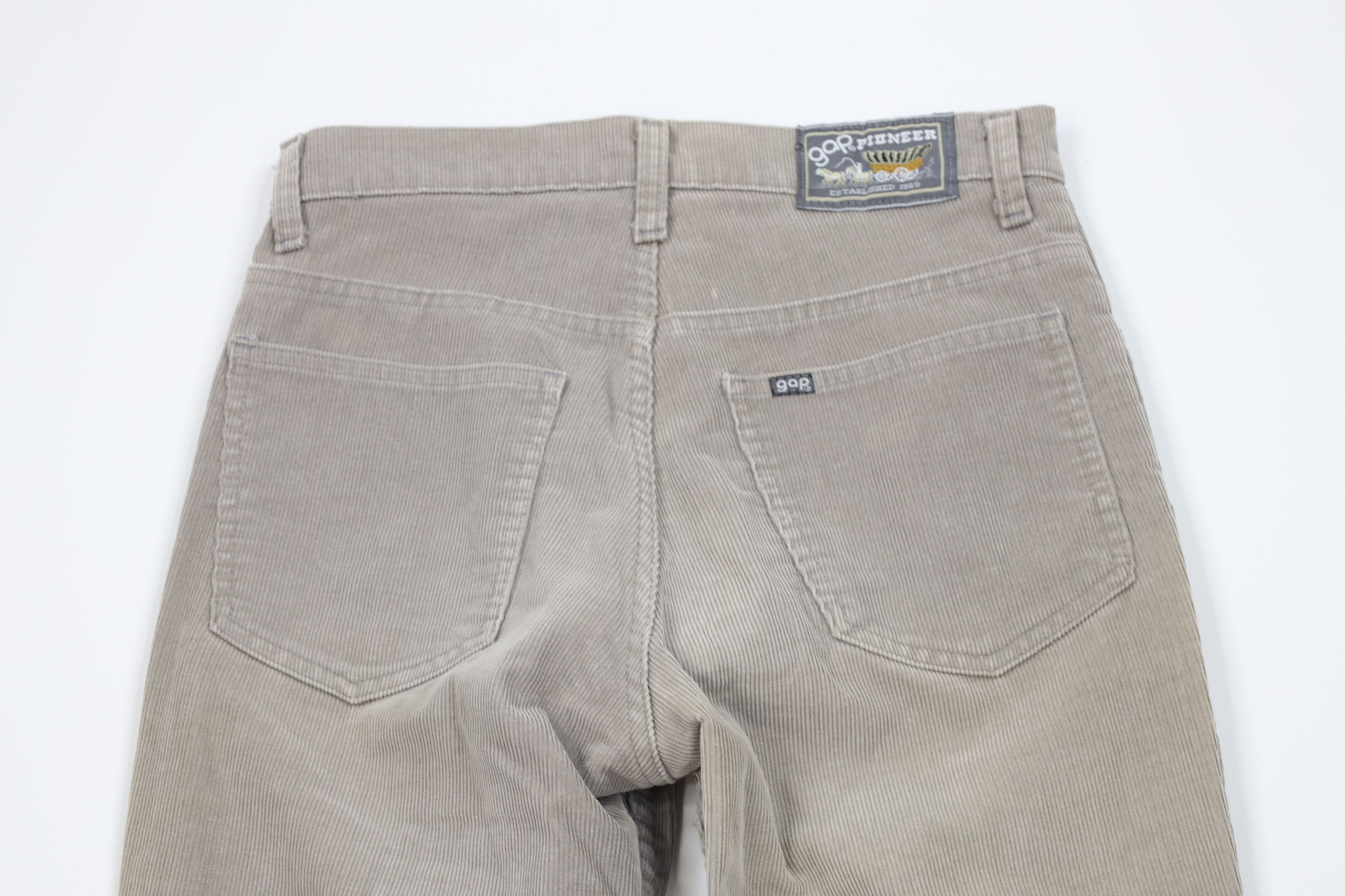 Gap Vintage 70s 80s Gap Pioneer Straight Leg Corduroy Pants Size US 30 / EU 46 - 10 Thumbnail