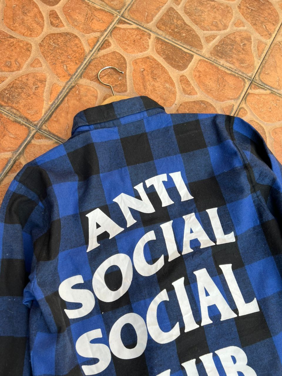 Anti Social Social Club Anti social social Club blue checker plaid Blue Colour Size US S / EU 44-46 / 1 - 7 Thumbnail