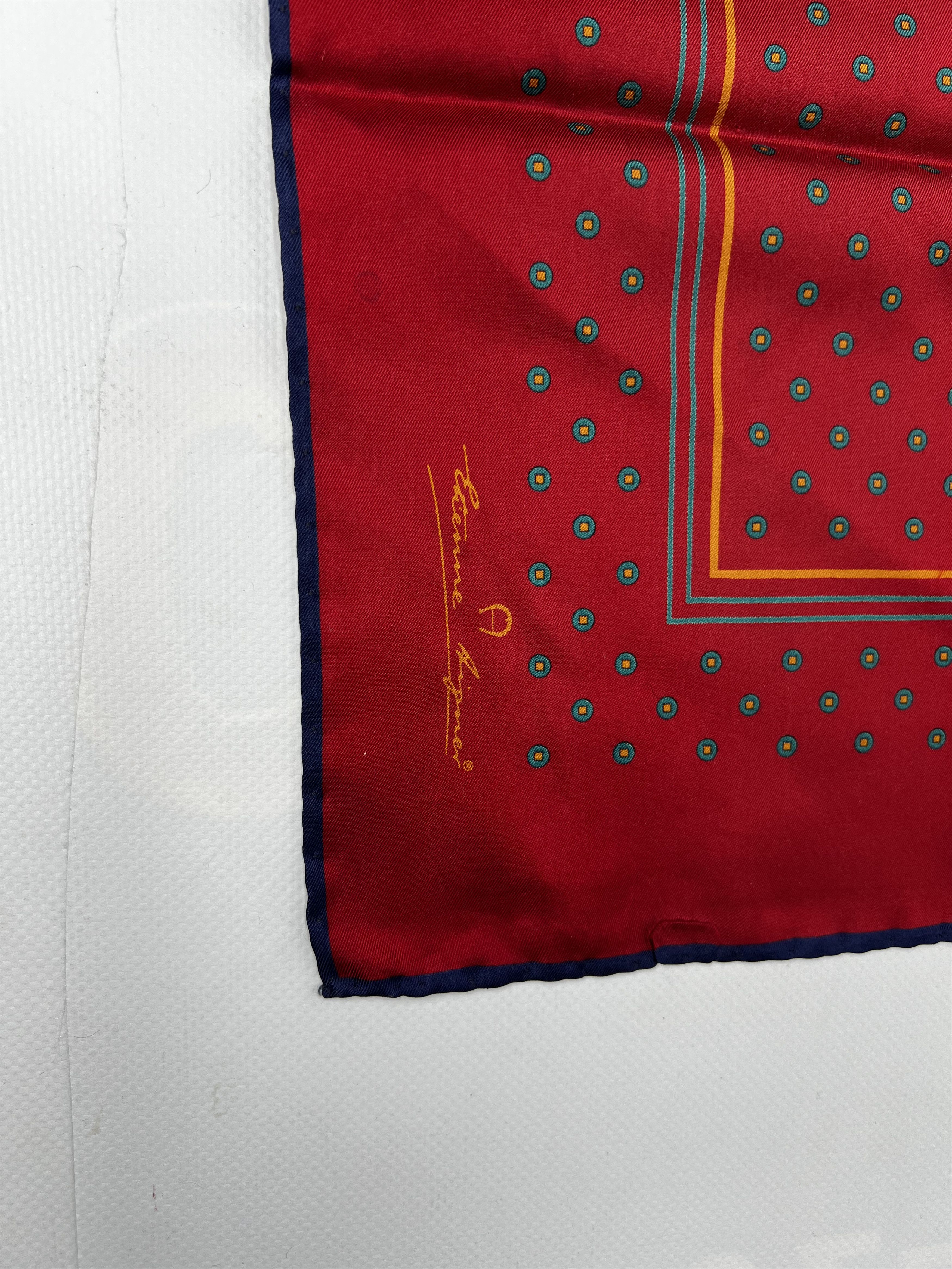 Etienne Aigner ETIENNE AIGNER VINTAGE SCARF SILK 32 X 32 cm Size ONE SIZE - 2 Thumbnail
