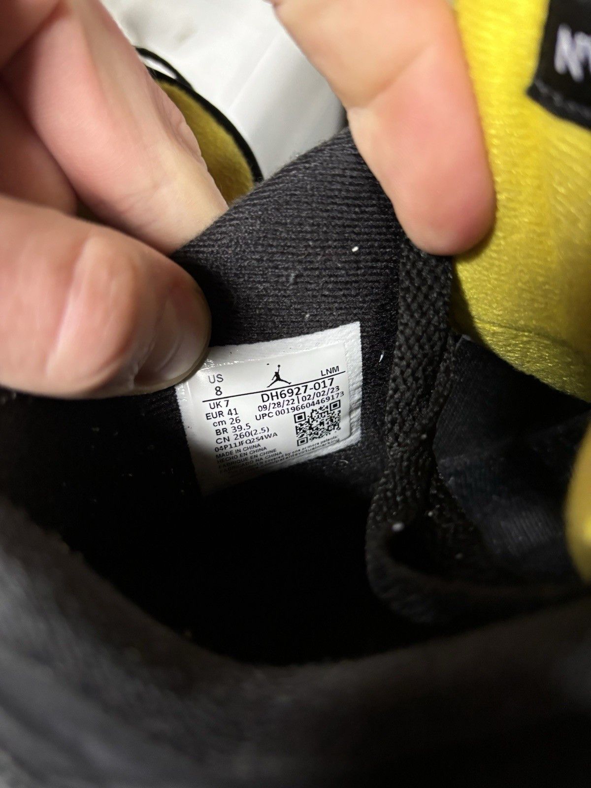 Jordan Brand Air Jordan 4 Retro Thunder Size US 8 / EU 41 - 6 Thumbnail