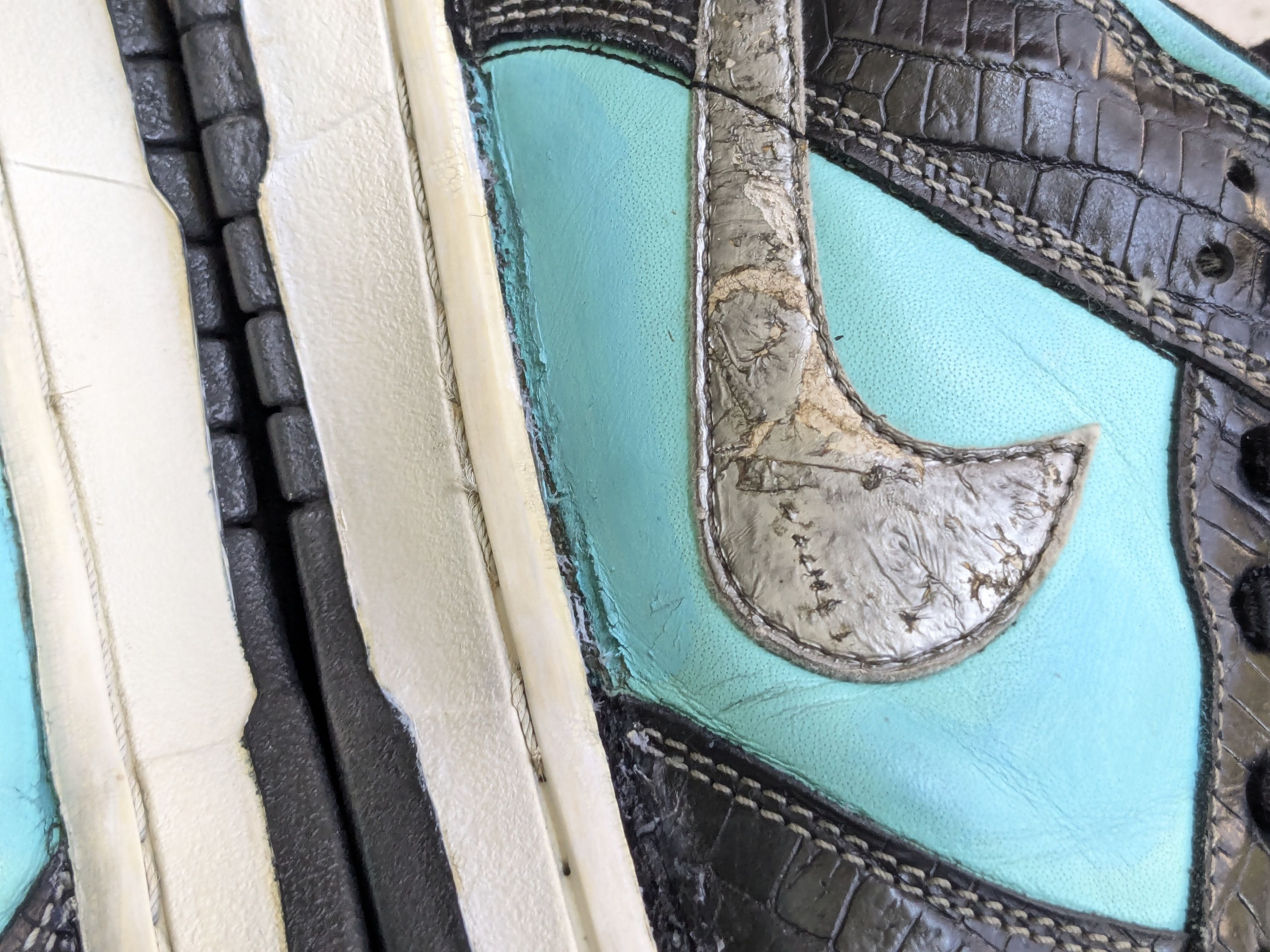 Nike Nike SB Dunk Low Pro x Diamond Supply Co. Tiffany 11 Size US 11 / EU 44 - 19 Thumbnail