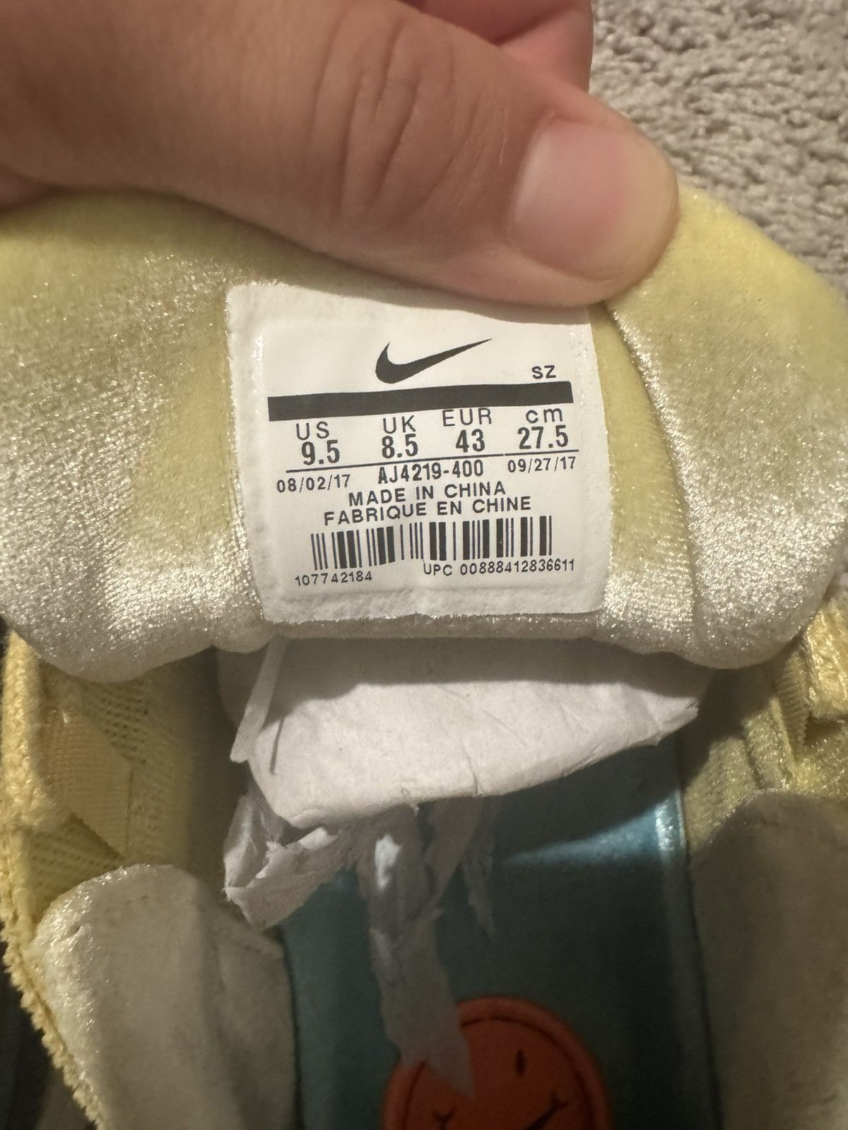 Nike Nike Airmax sean weather-spoon Size US 9.5 / EU 42-43 - 10 Thumbnail