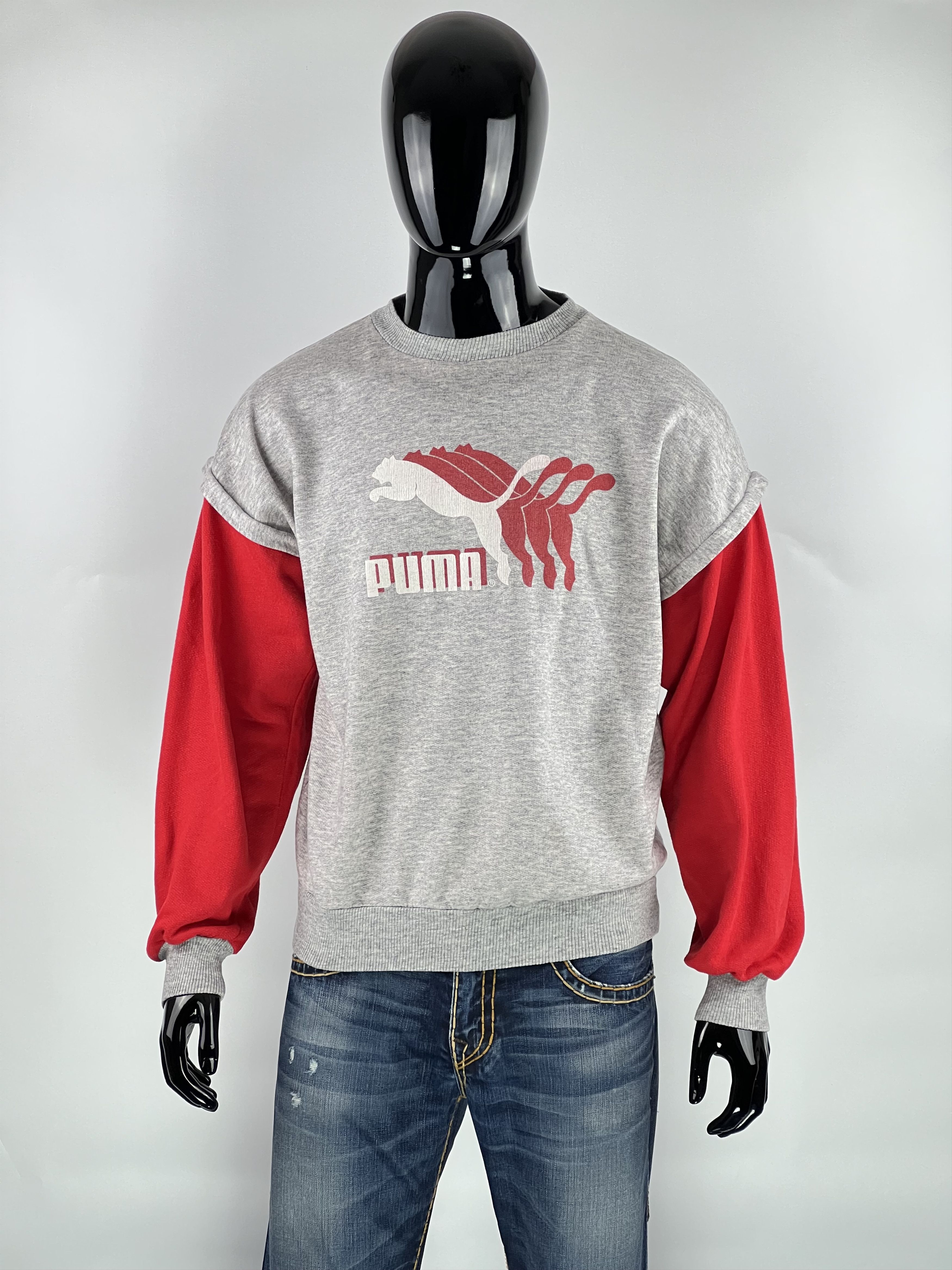 Puma Puma Vintage Big Logo Sweatshirt Size M Size US M / EU 48-50 / 2 - 1 Thumbnail
