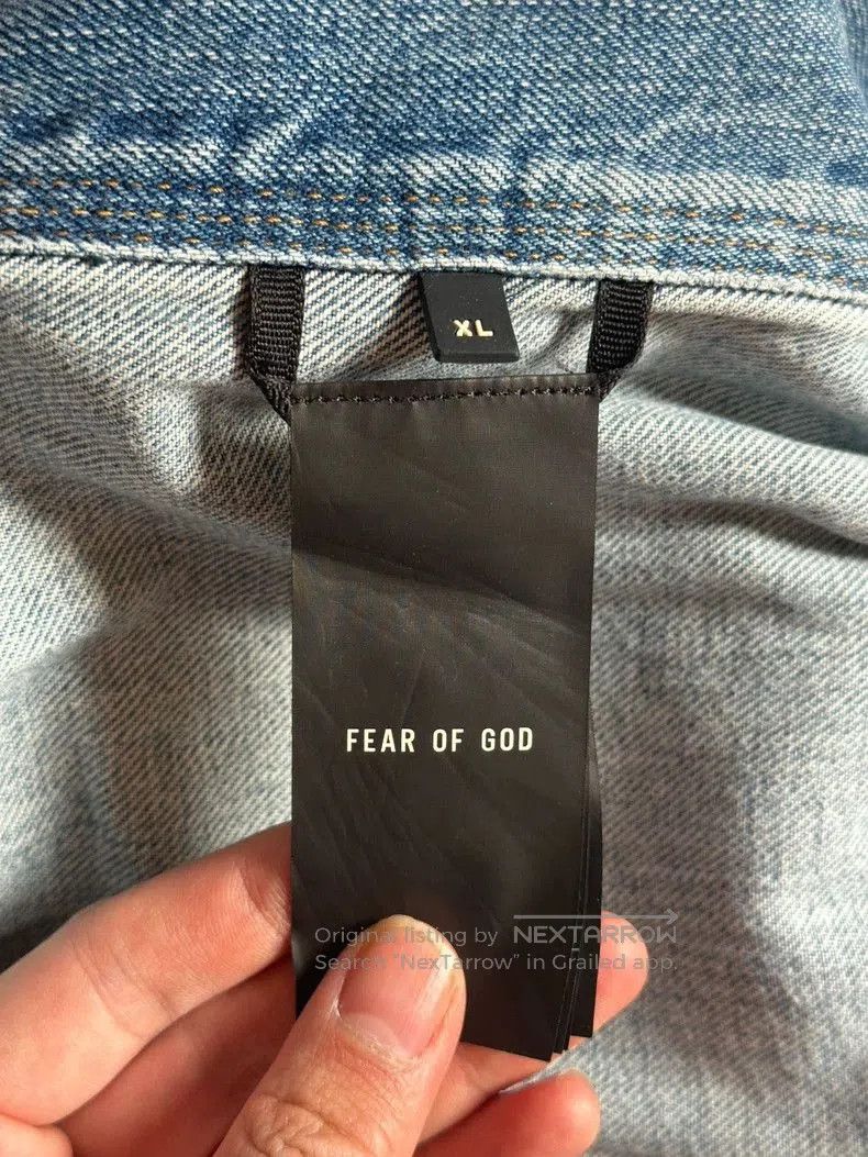 Fear of God Fear of God Denim Jacket XL. Size US XL / EU 56 / 4 - 4 Thumbnail